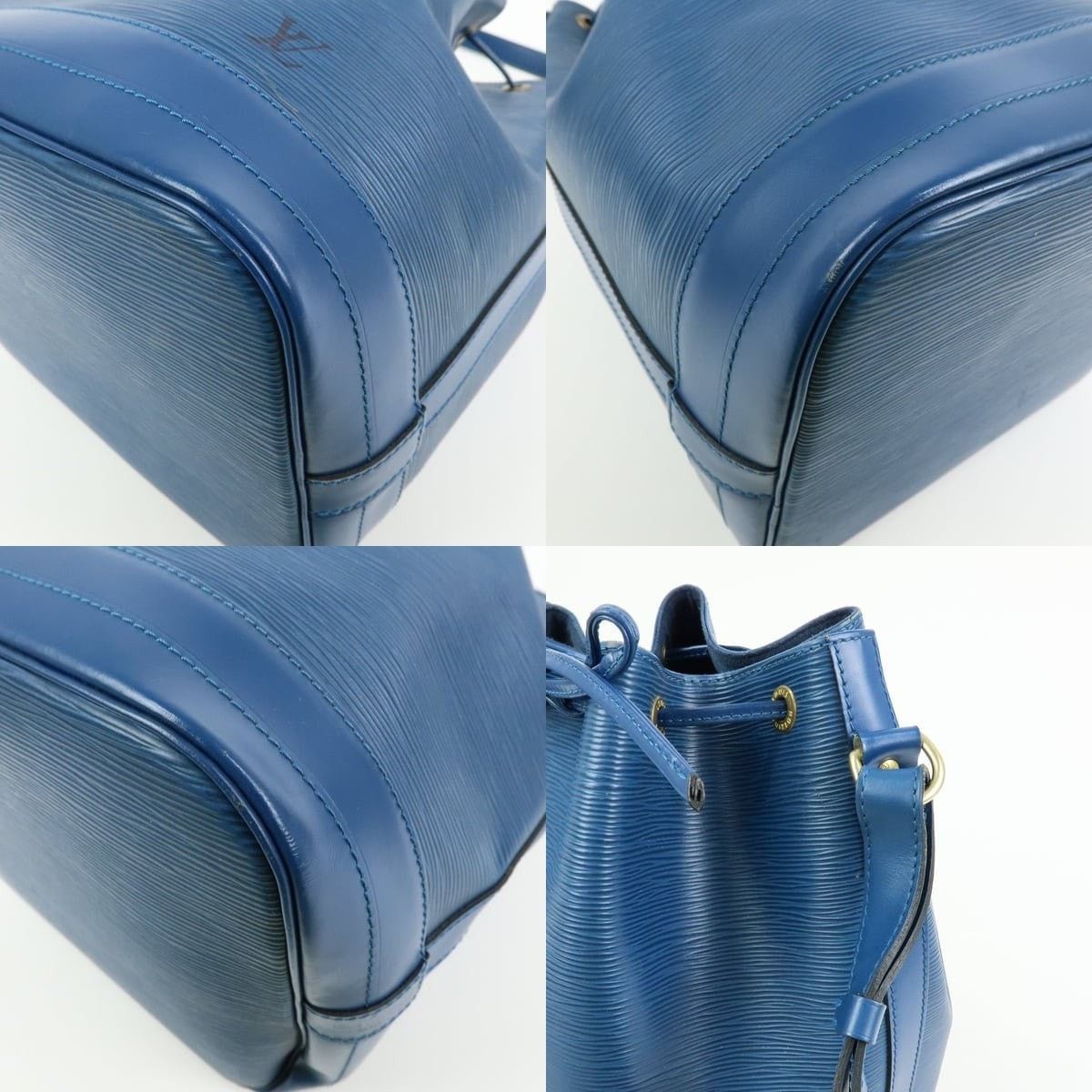 Louis Vuitton Louis Vuitton Epi Noe Shoulder Bag Leather Bucket Blue Size ONE SIZE - 5 Thumbnail
