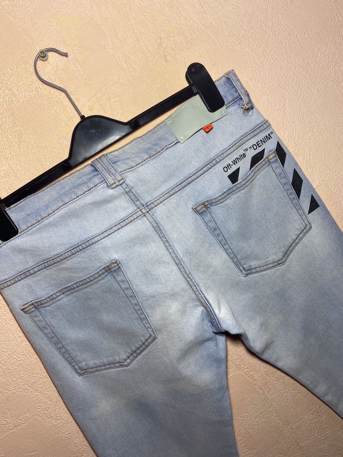 Off-White OFF-WHITE DENIM PANTS JEANS Size US 33 - 3 Thumbnail