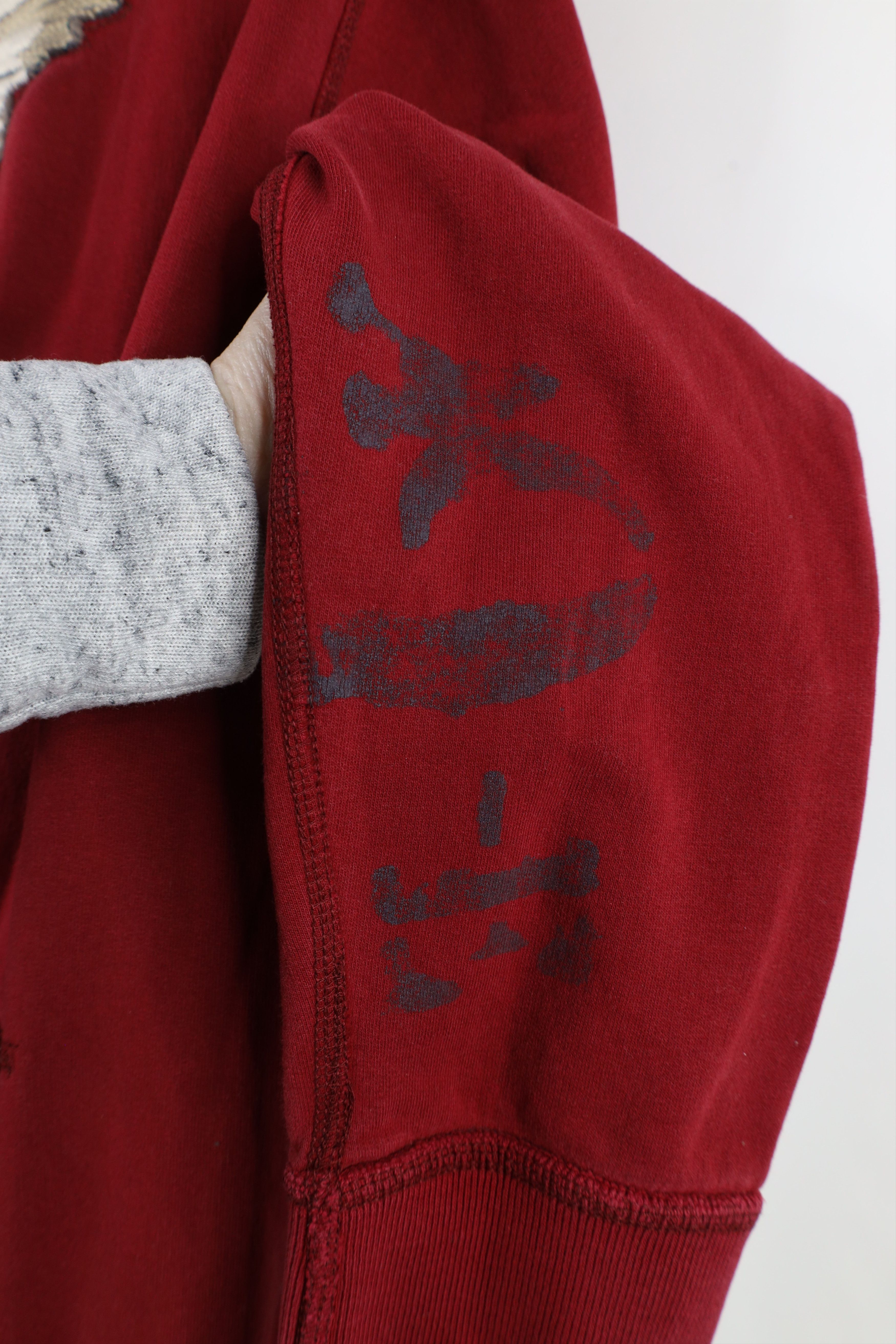 American Eagle Outfitters × Vintage Vintage Y2K American Eagle Outfitters Heavyweight Zip Hoodie Size US XL / EU 56 / 4 - 4 Thumbnail
