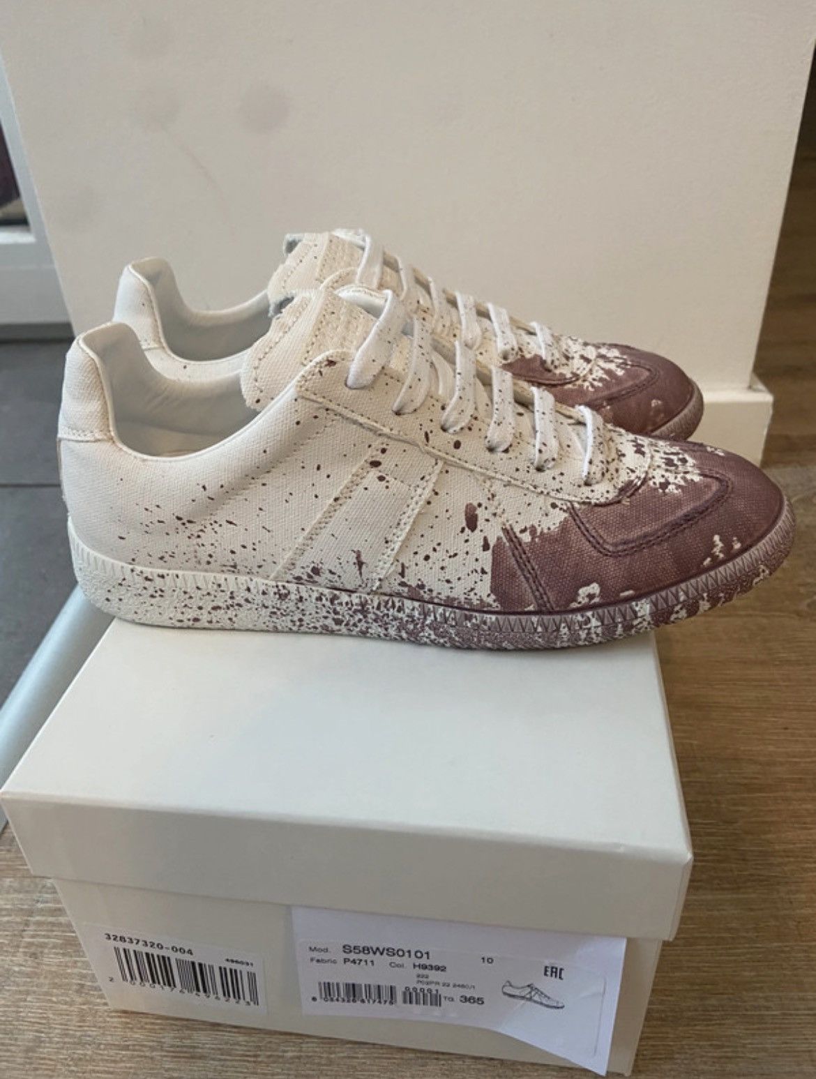 Maison Margiela Maison Margiela splatter paint shoes Size US 5.5 / IT 35.5 - 9 Thumbnail