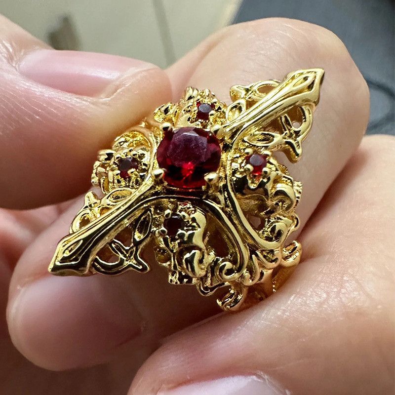 Jewelry New Design Jewelry Rings Open Size Chrome Ring (Size 7-13) Size ONE SIZE - 4 Thumbnail