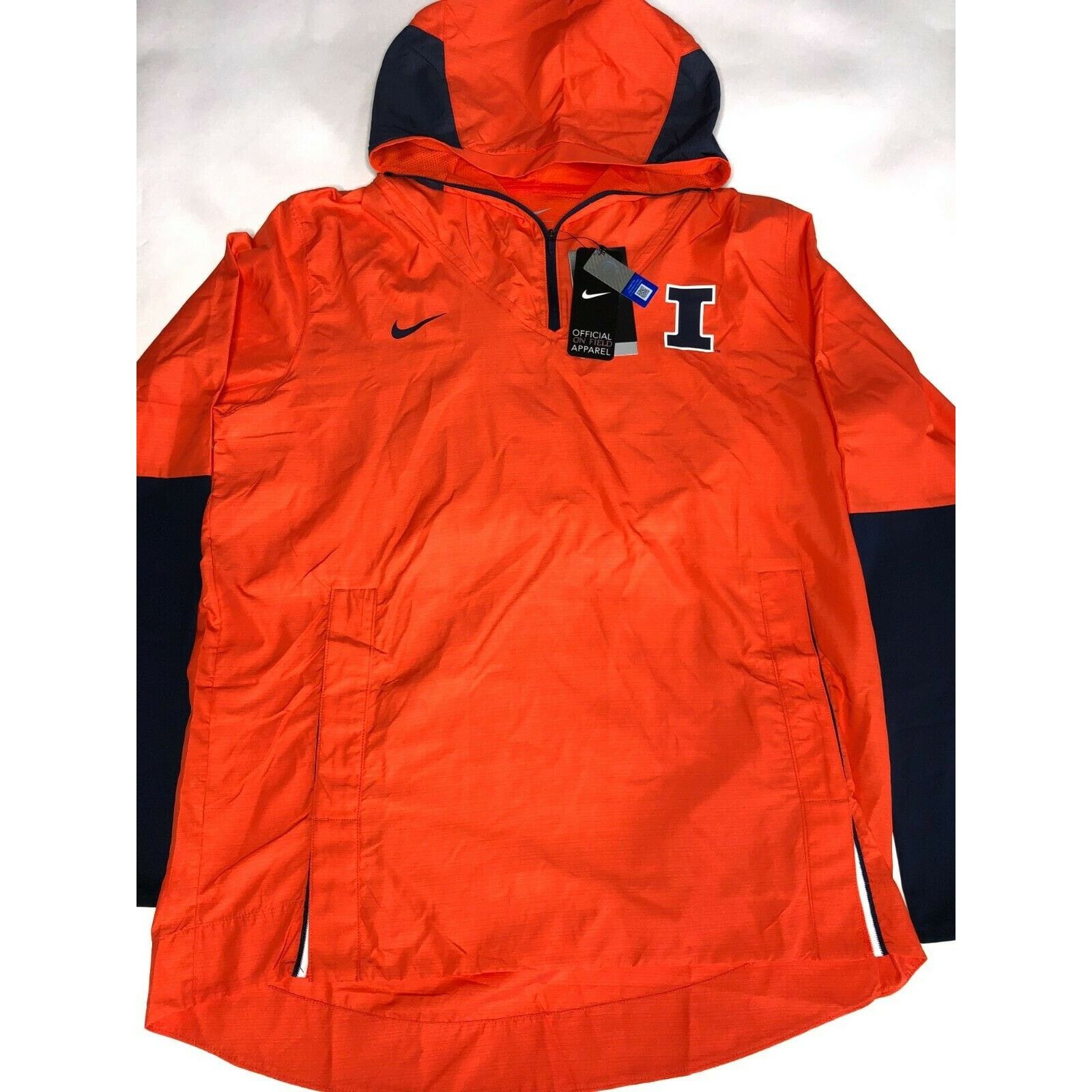 Nike Nike Fighting Illini Illinois Repel On Field Windbreak Men M Size US M / EU 48-50 / 2 - 12 Thumbnail