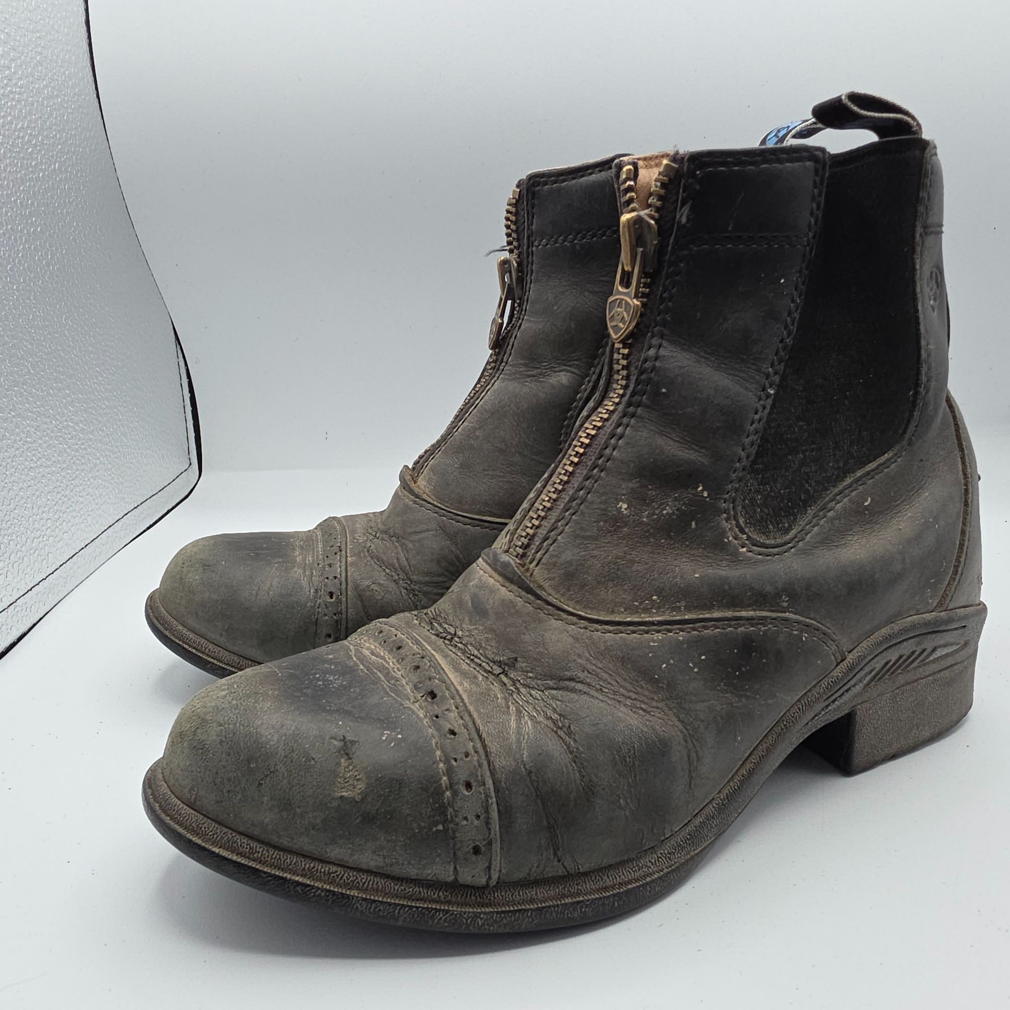 Ariat Ariat Womens Devon Pro VX Short Riding Boots Size 7B Medium Size US 7 / IT 37 - 3 Thumbnail