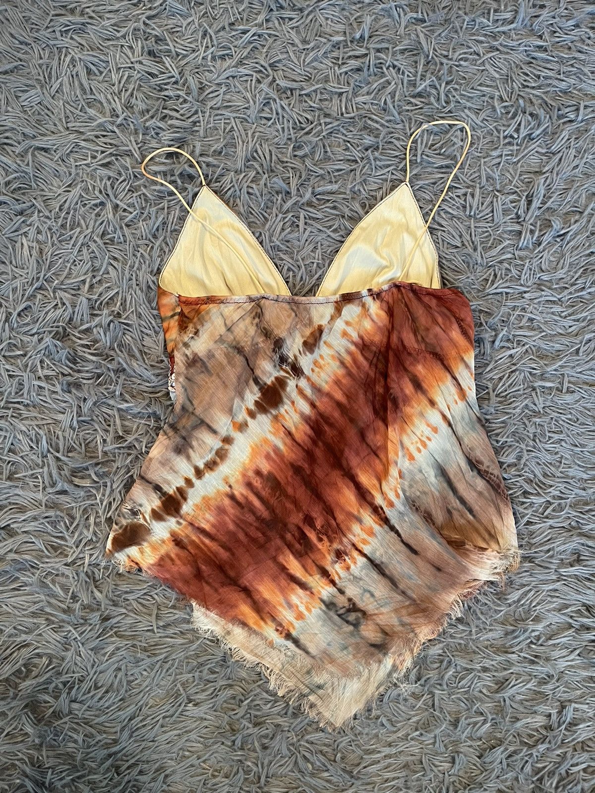 Vintage Y2K vintage Italian mesh JPG style cami tank top Size S / US 4 / IT 40 - 4 Thumbnail
