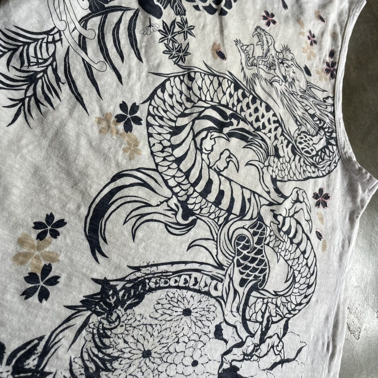 Japanese Brand × Vintage Karikuri Sukajan Vintage Tank Top 🍒 Size US L / EU 52-54 / 3 - 5 Thumbnail