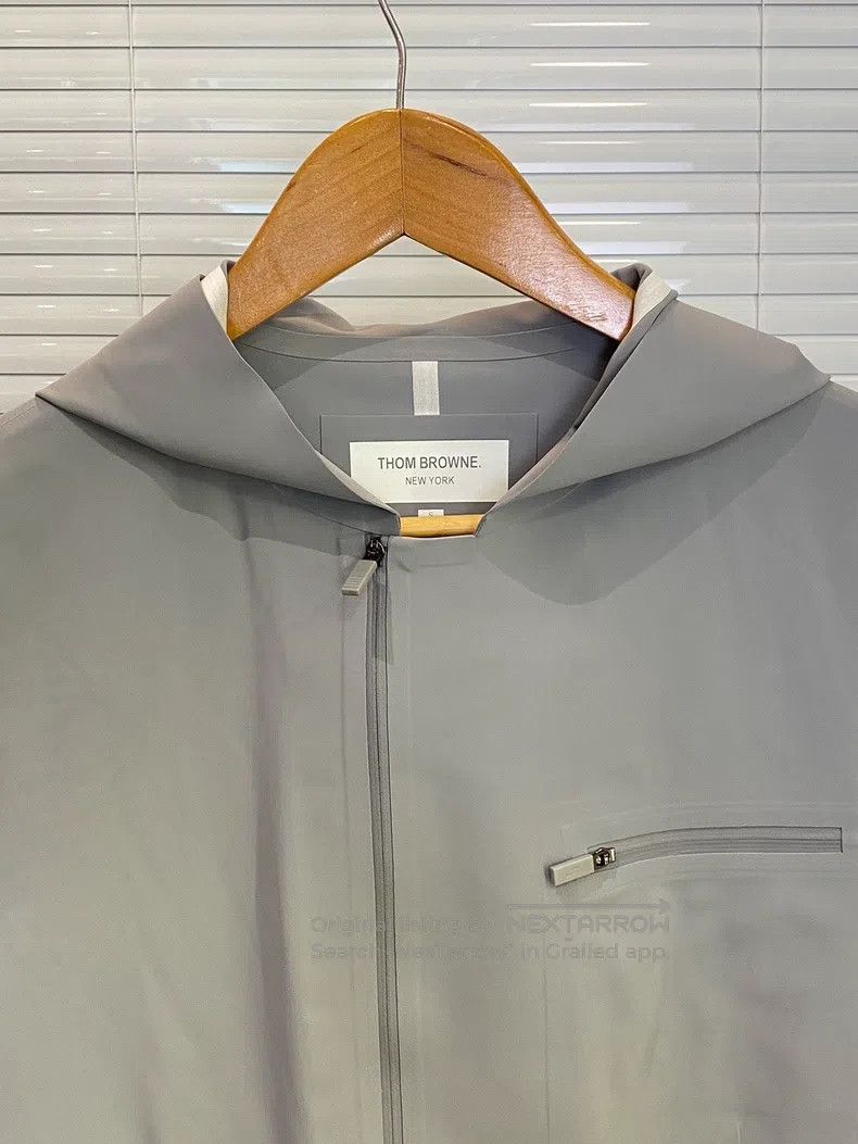 Thom Browne Thom Browne Hooded Jacket Grey Size US S / EU 44-46 / 1 - 3 Thumbnail