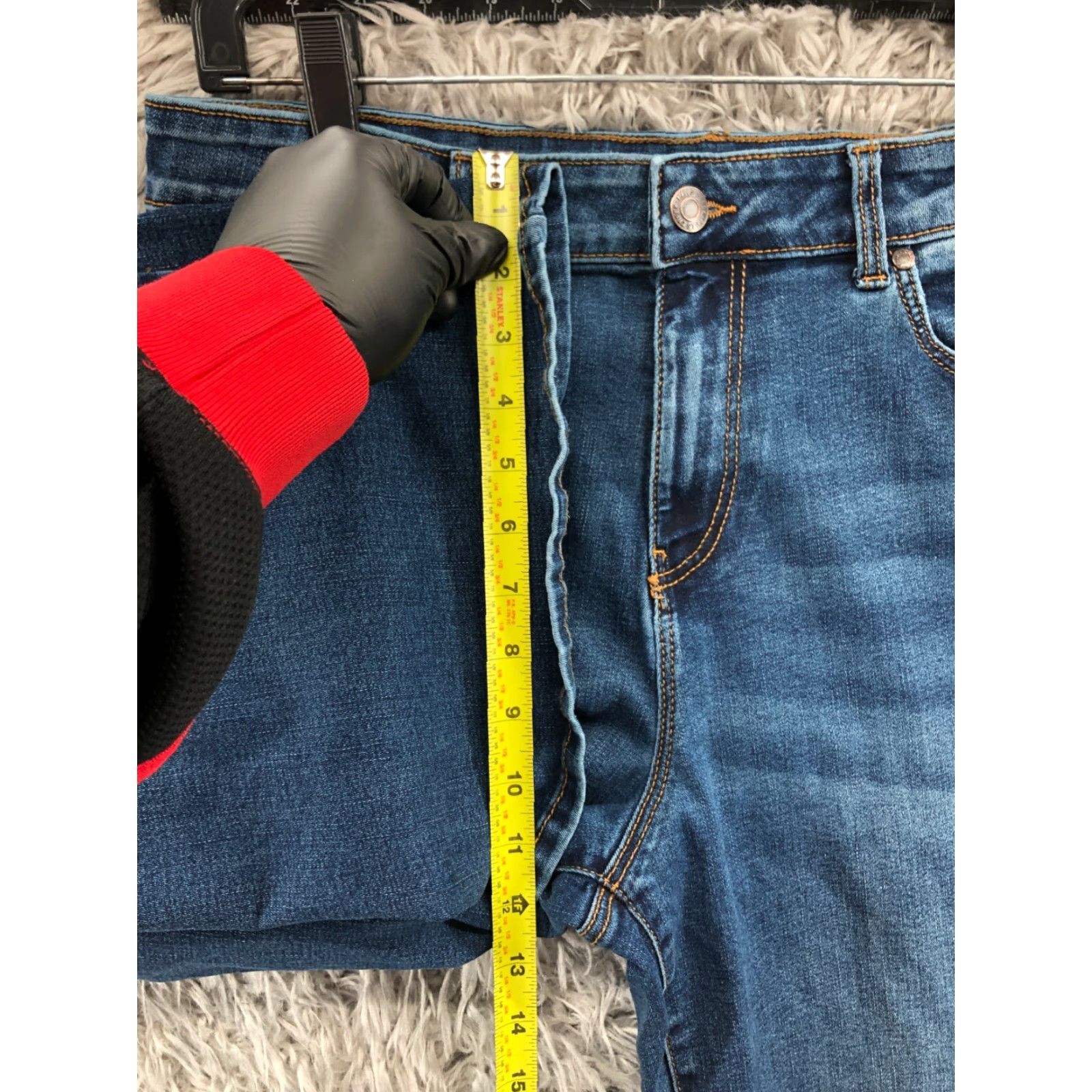 Vintage Falls Creek High Rise Flare Jeans Size 14 Womens Medium Wash Blue Size 36" / US 14 / IT 50 - 4 Thumbnail