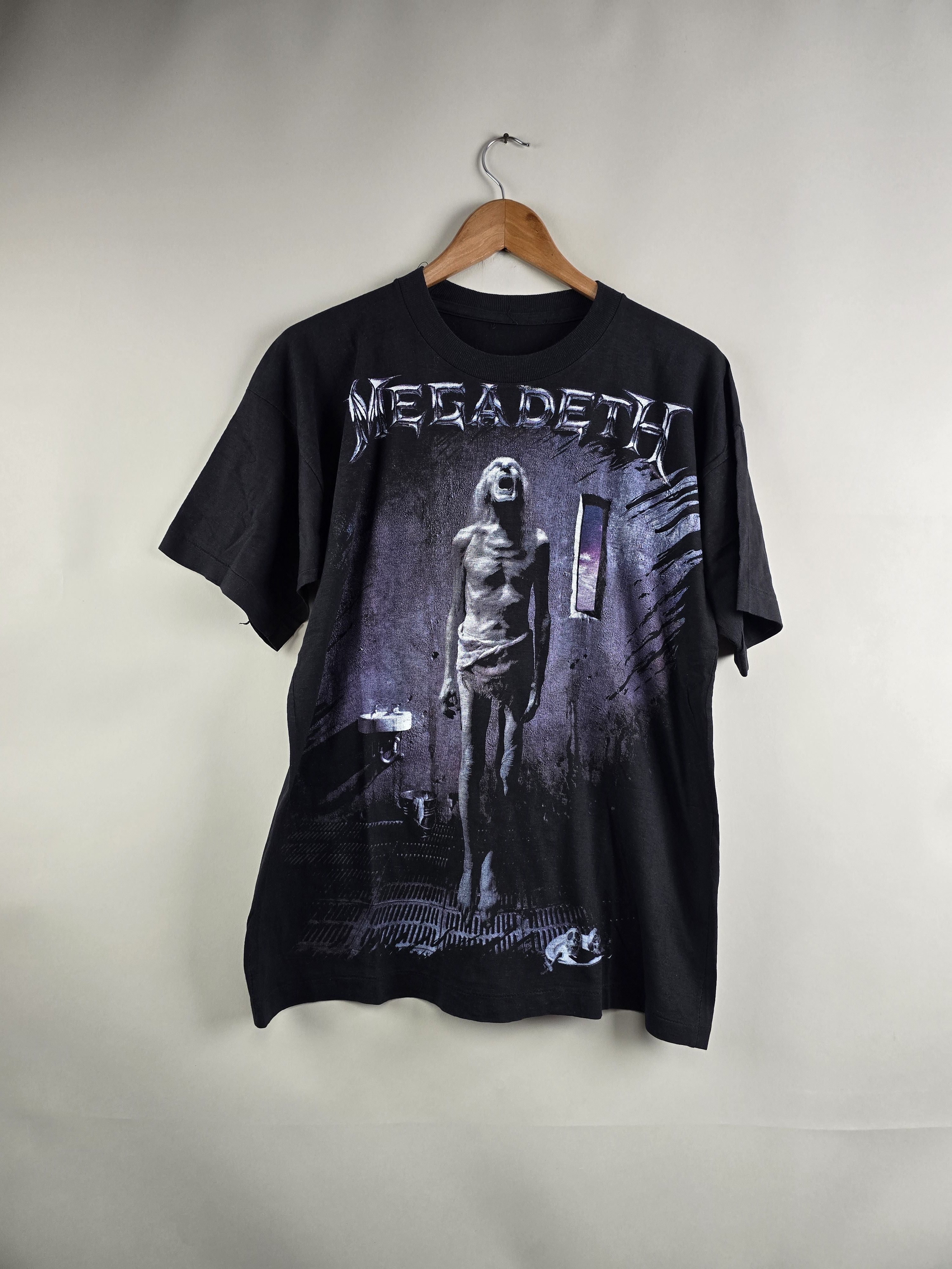 Band Tees × Megadeth × Vintage 90s Megadeth Monsters Of Rock L 21.5" 27.5" Size US L / EU 52-54 / 3 - 1 Thumbnail