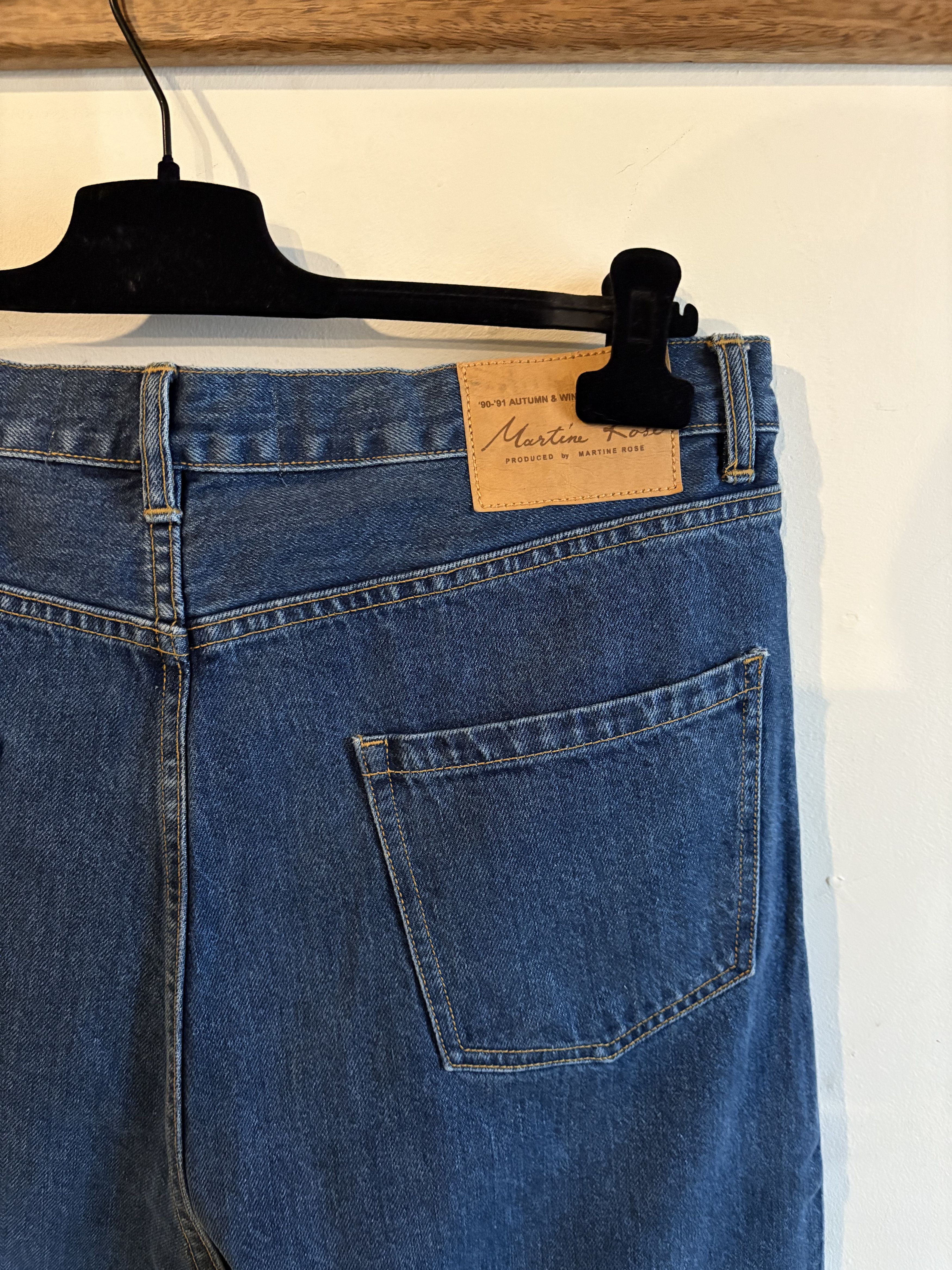 Martine Rose Martine Rose Indigo Blue Jeans Size US 34 / EU 50 - 6 Thumbnail