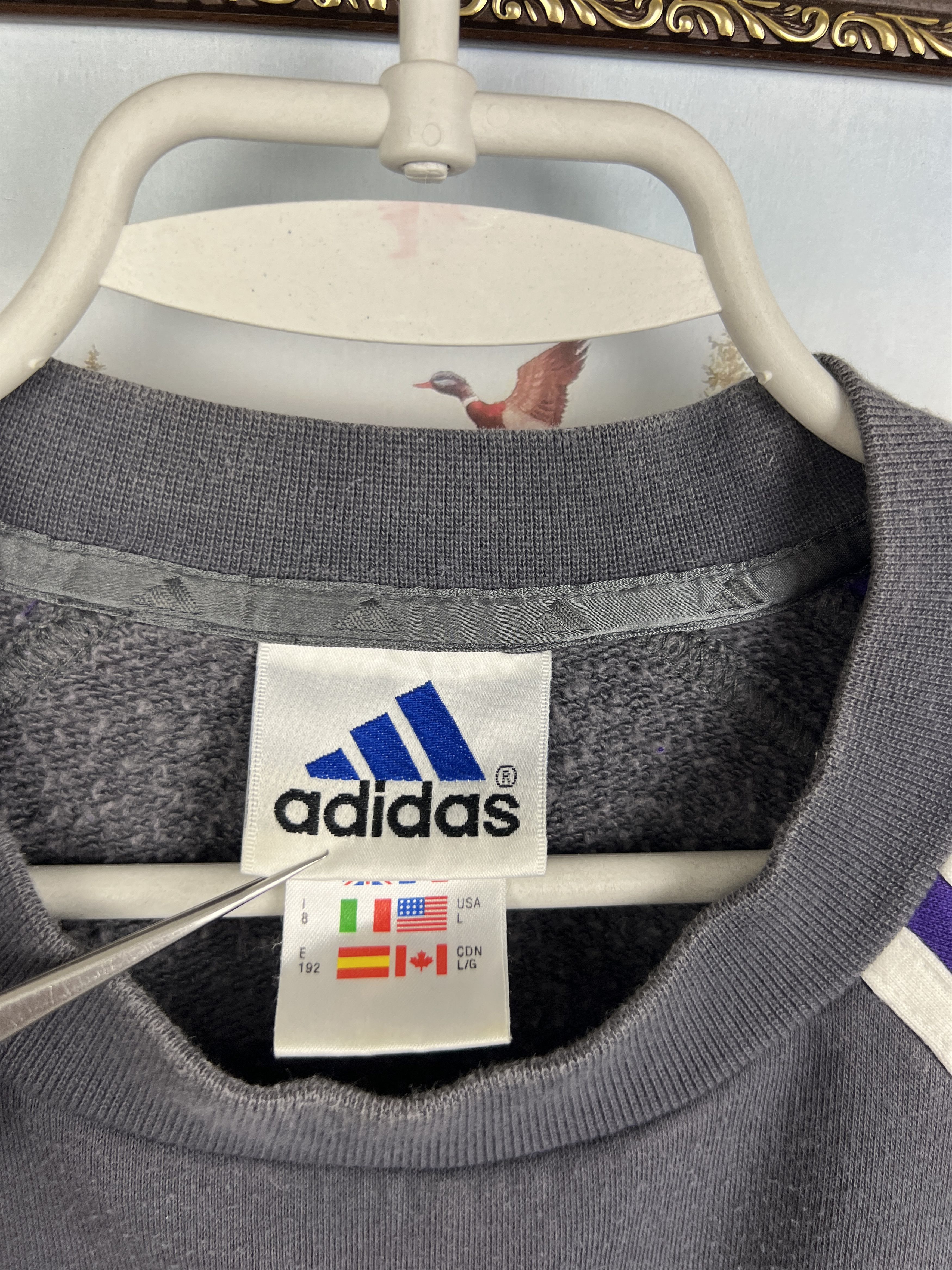 Adidas Vintage 90's Anderlecht Football Sweatshirt Soccer Track Top Size US L / EU 52-54 / 3 - 6 Thumbnail