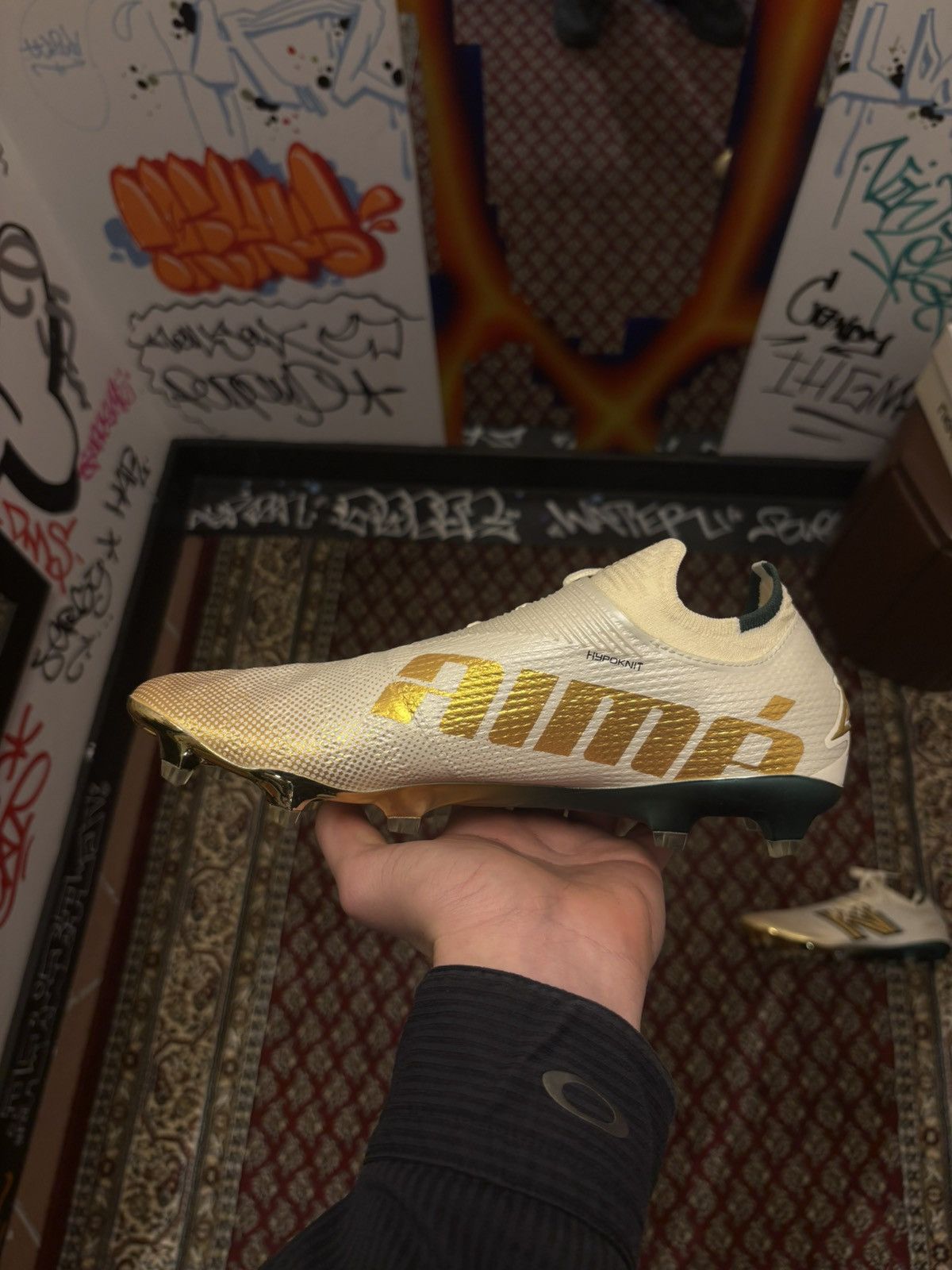 Aime Leon Dore × New Balance New Balance x Aime Leon Dore Furon 7+ Pro FG football boots Size US 9.5 / EU 42-43 - 4 Thumbnail