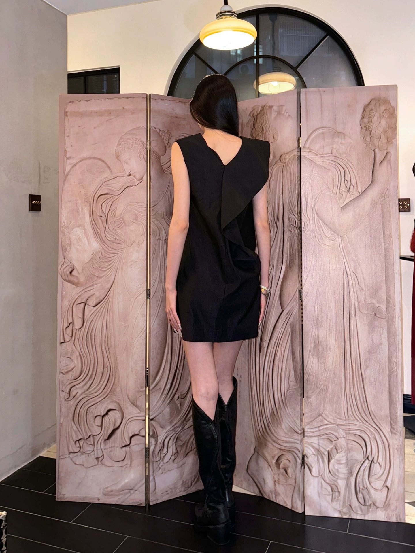 Essentiel Antwerp Antwerp Vintage Asymmetric Straight Dress 36 Size XS / US 0-2 / IT 36-38 - 7 Thumbnail