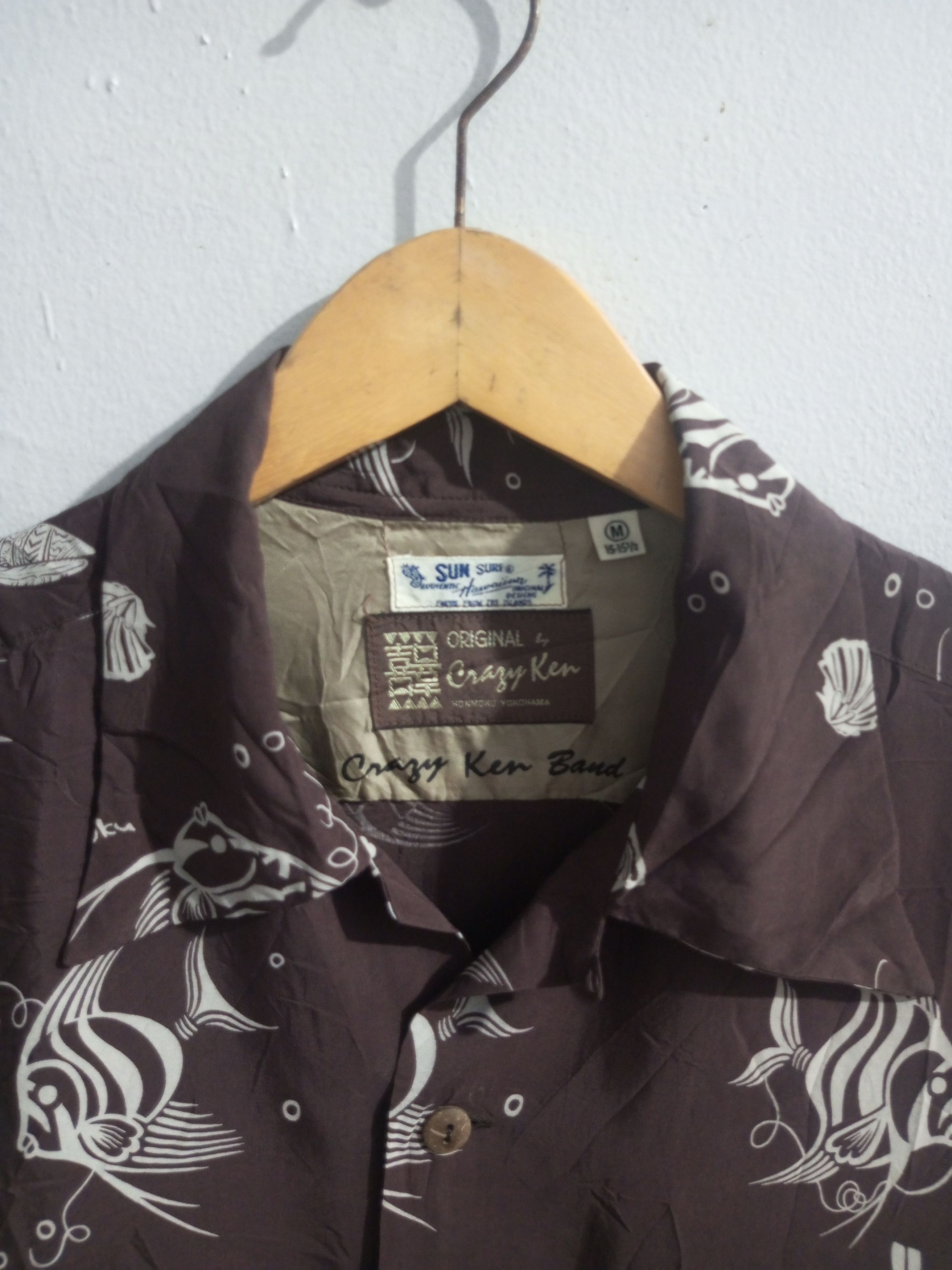 Sun Surf Vintage sun surf x crazy ken Yokohama manfish Hawaiian shirt Size US M / EU 48-50 / 2 - 7 Thumbnail