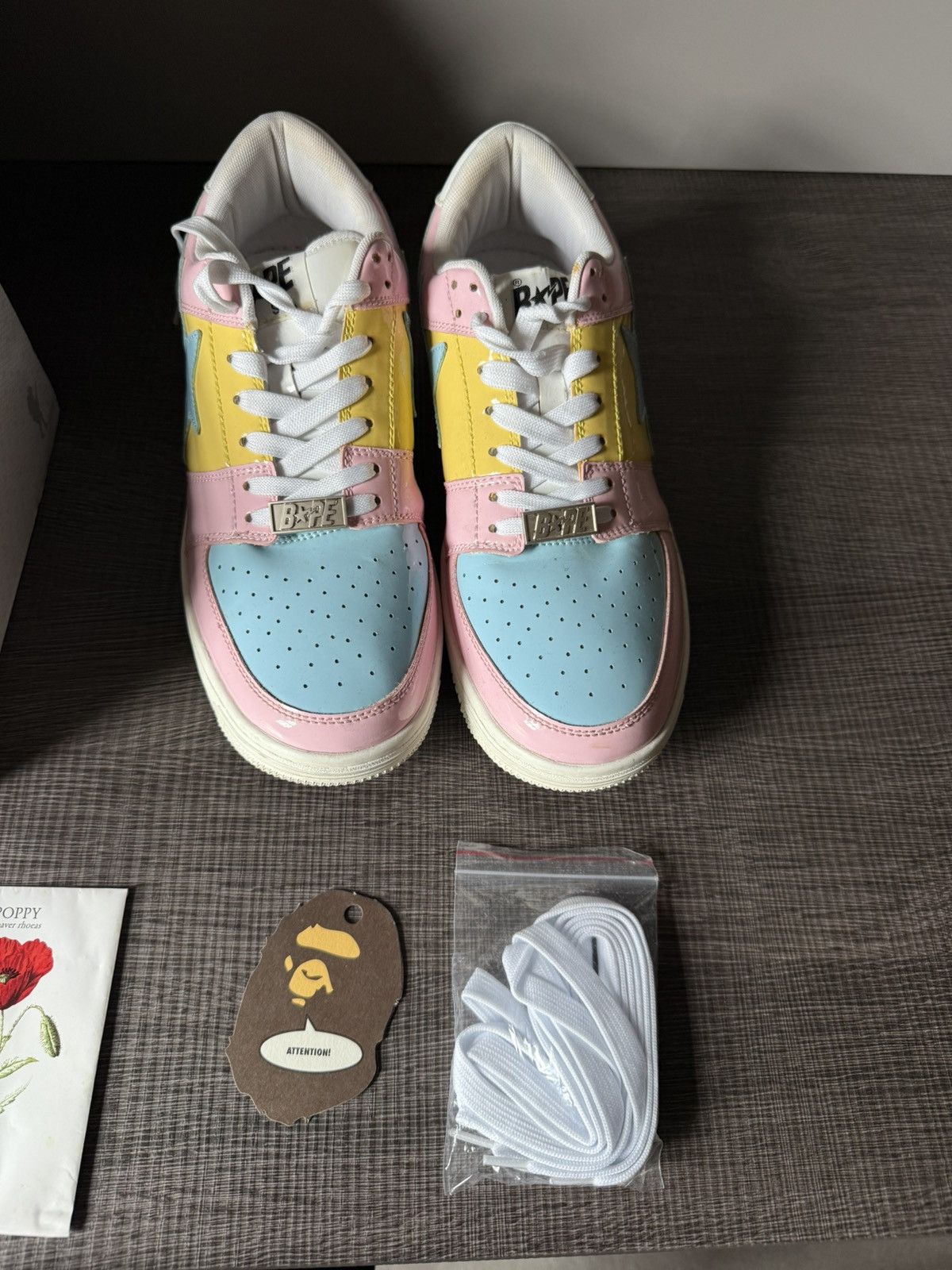 Bape A Bathing Ape Bape Sta Low M2 Shoes Size US 9.5 / EU 42-43 - 5 Thumbnail