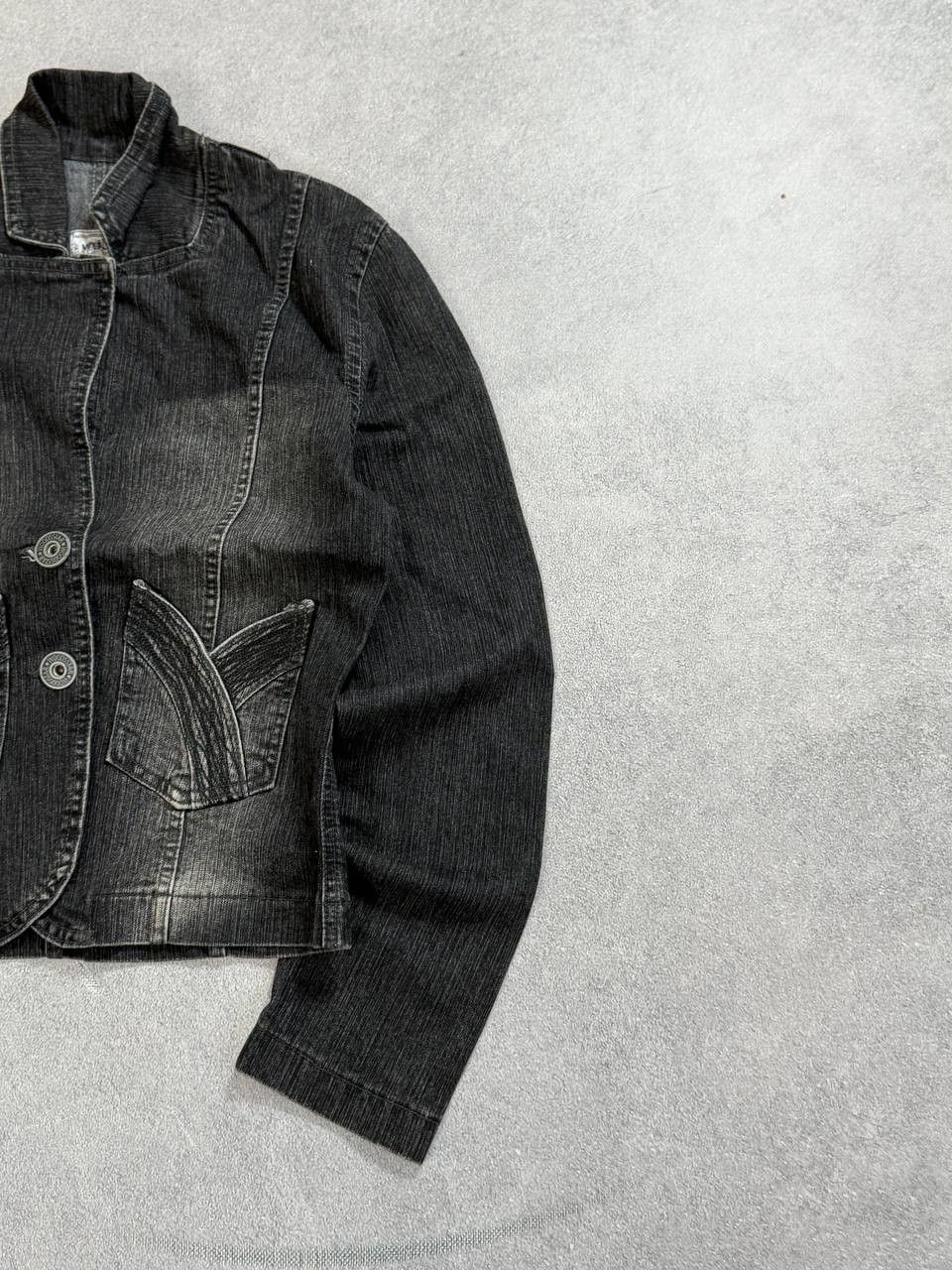 Japanese Brand Vintage 90s Denim Trucker Japan Style Archive Retro Jacket Size US XS / EU 42 / 0 - 7 Thumbnail