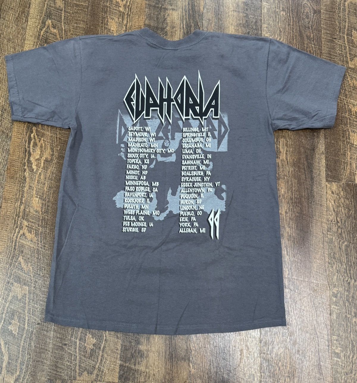 Band Tees Vintage 1999 Def Lepard Euphoria Would Tour Concert Shirt Size US L / EU 52-54 / 3 - 2 Thumbnail