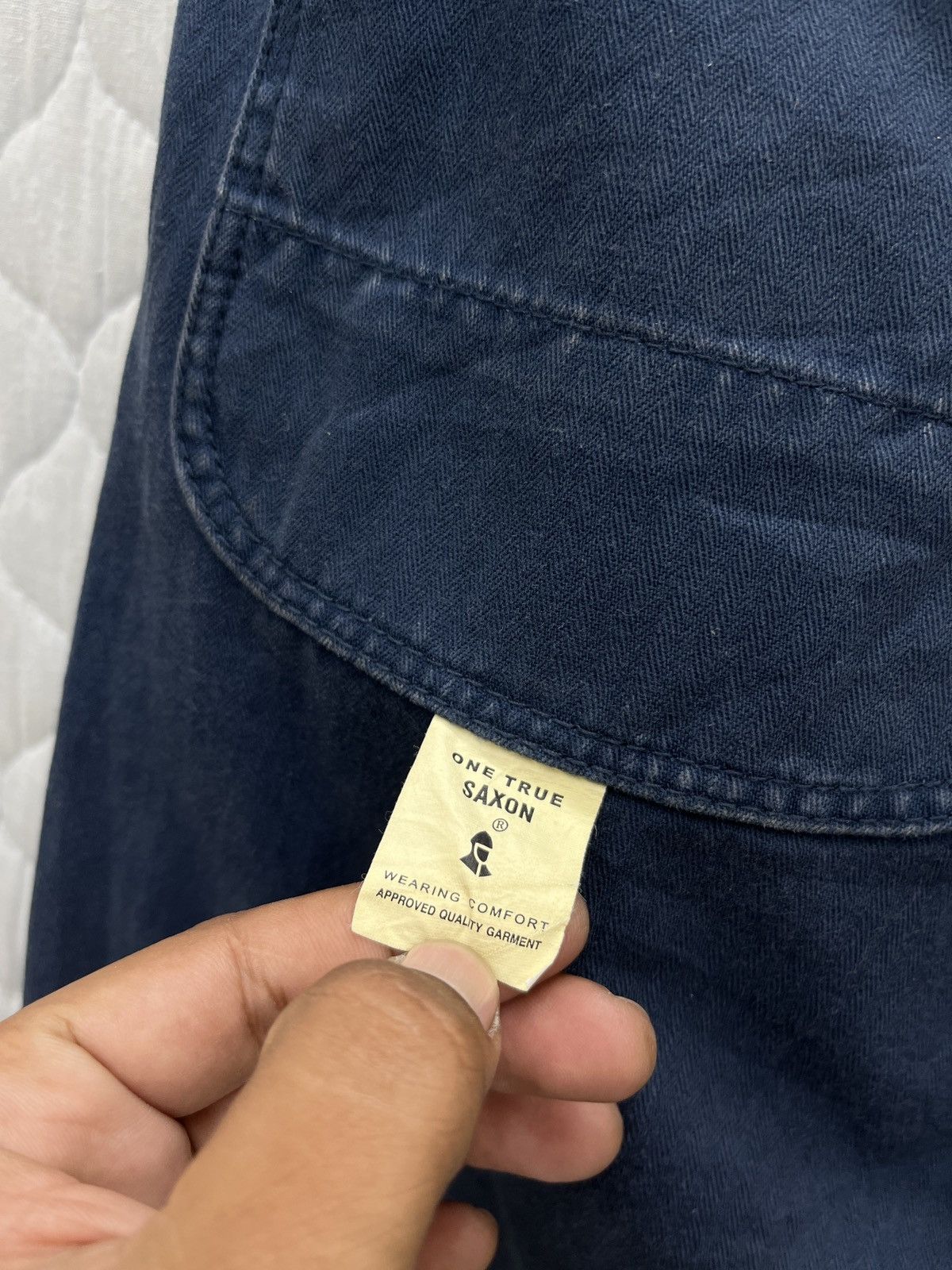 Other 🔥🔥🔥STEALS ONE TRUE SAXON HERRINGBONE MULTI POCKET PANTS Size US 34 / EU 50 - 12 Thumbnail