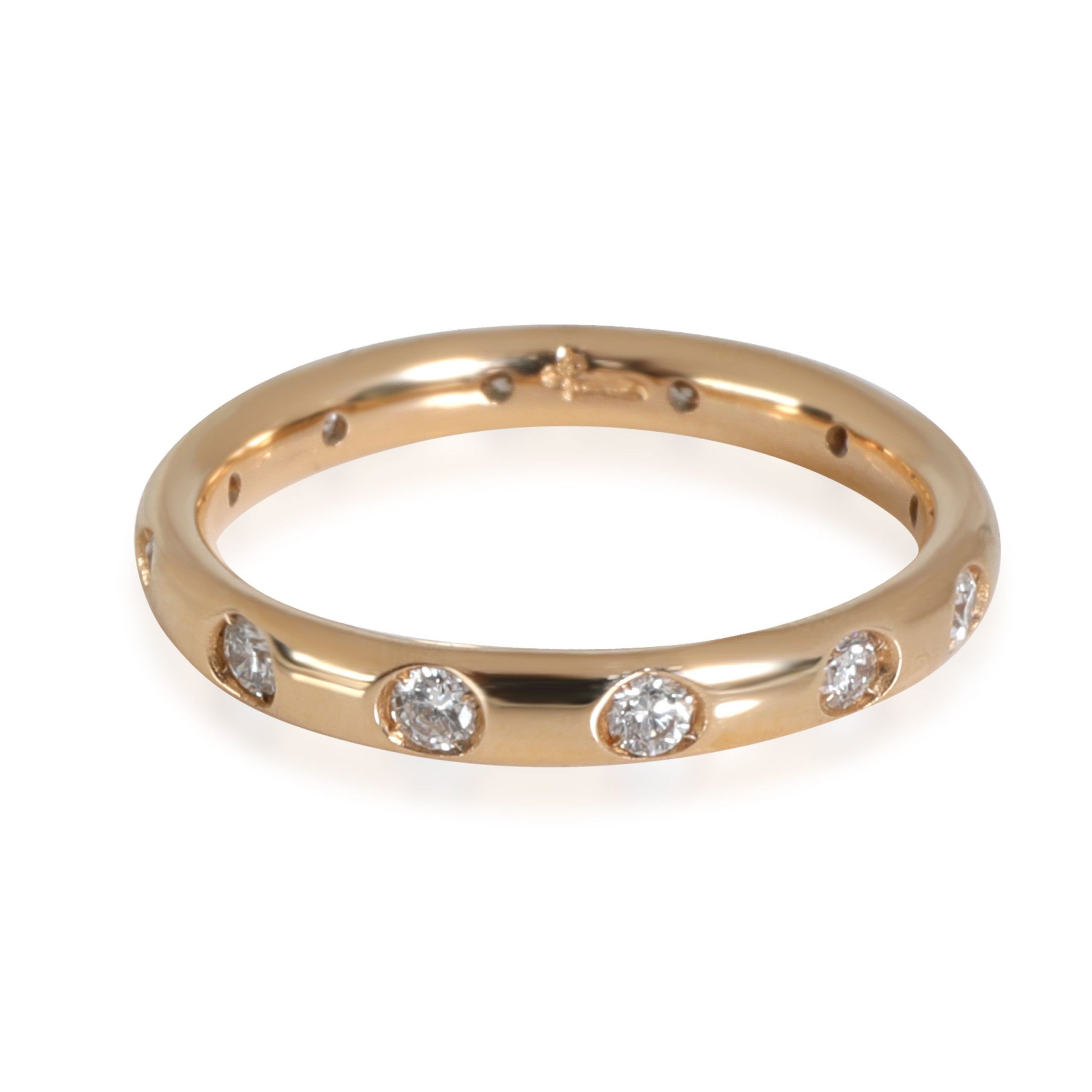 image of Pomellato Lucciole Diamond Band In 18K Yellow Gold 0.30 Ctw, Women's