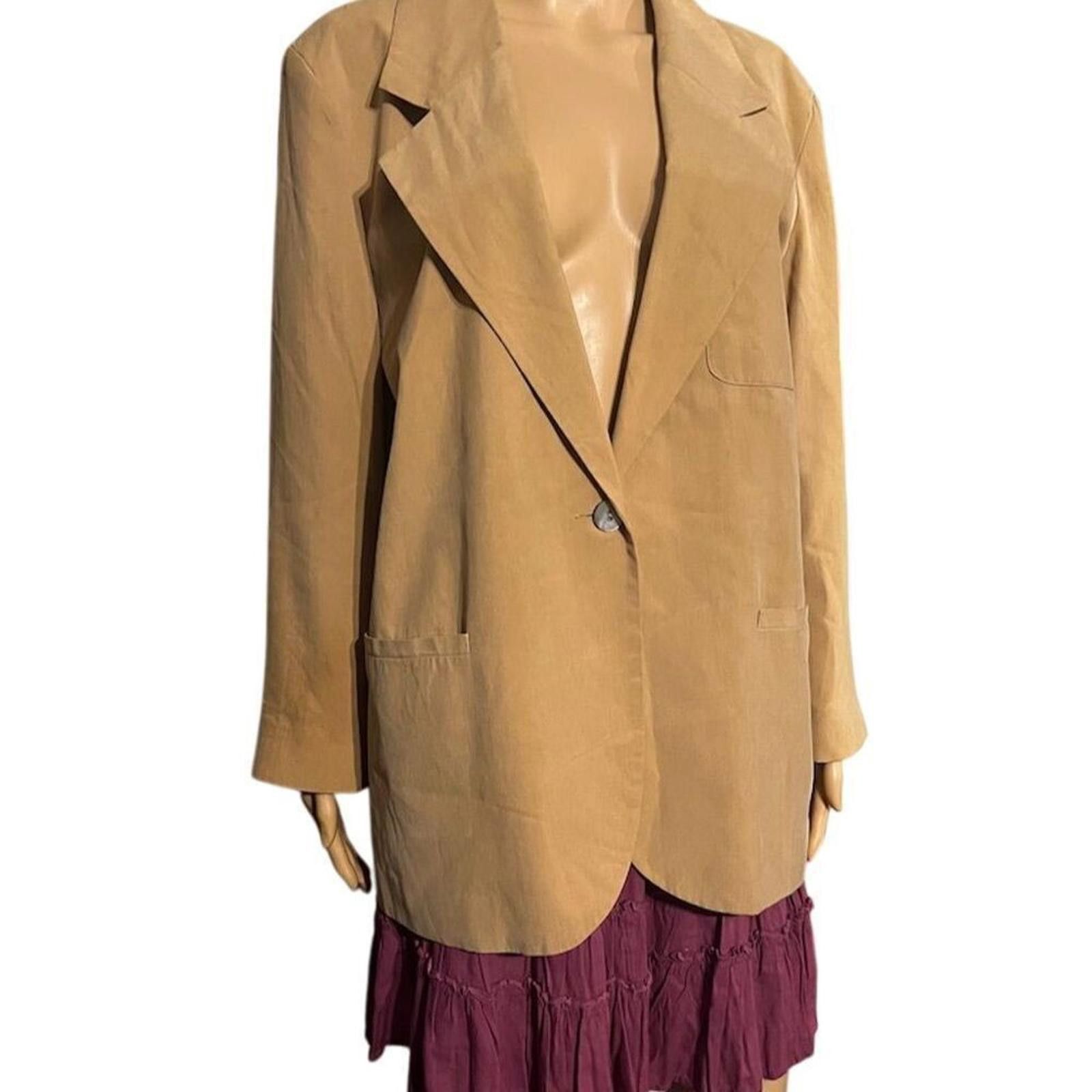 Other Classic Sportswear by Kazu Women's Vintage Silk Blazer 8 Size M / US 6-8 / IT 42-44 - 2 Thumbnail