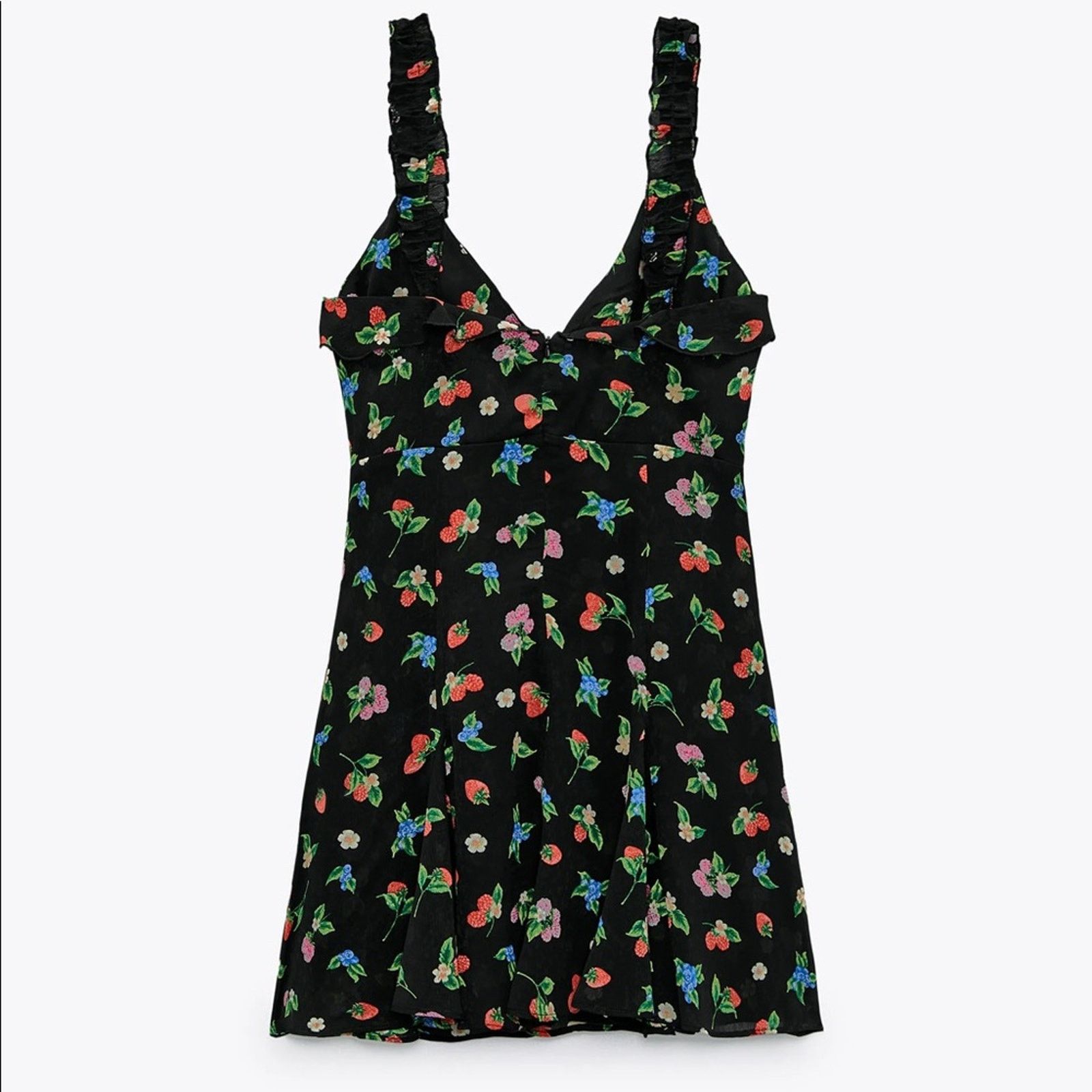 Zara Zara Blogger Favorite Printed Mini Dress Size XS / US 0-2 / IT 36-38 - 13 Thumbnail