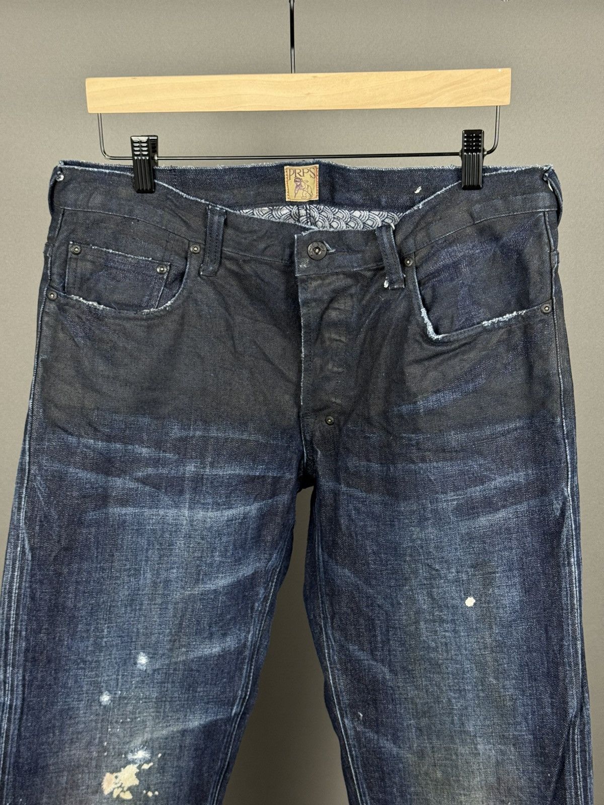 Prps PRPS DENIM PAINTED FADED PANTS SIZE : 34 Size US 34 / EU 50 - 8 Thumbnail