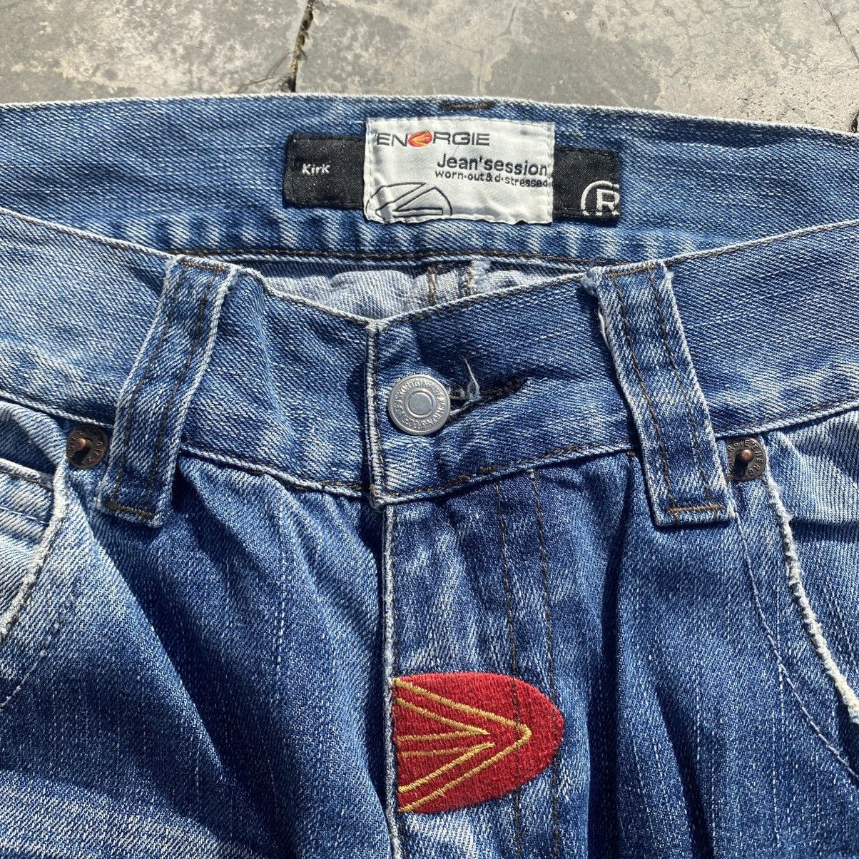 Energie ENERGIE Distressed Baggy Jeans Size US 32 / EU 48 - 8 Thumbnail