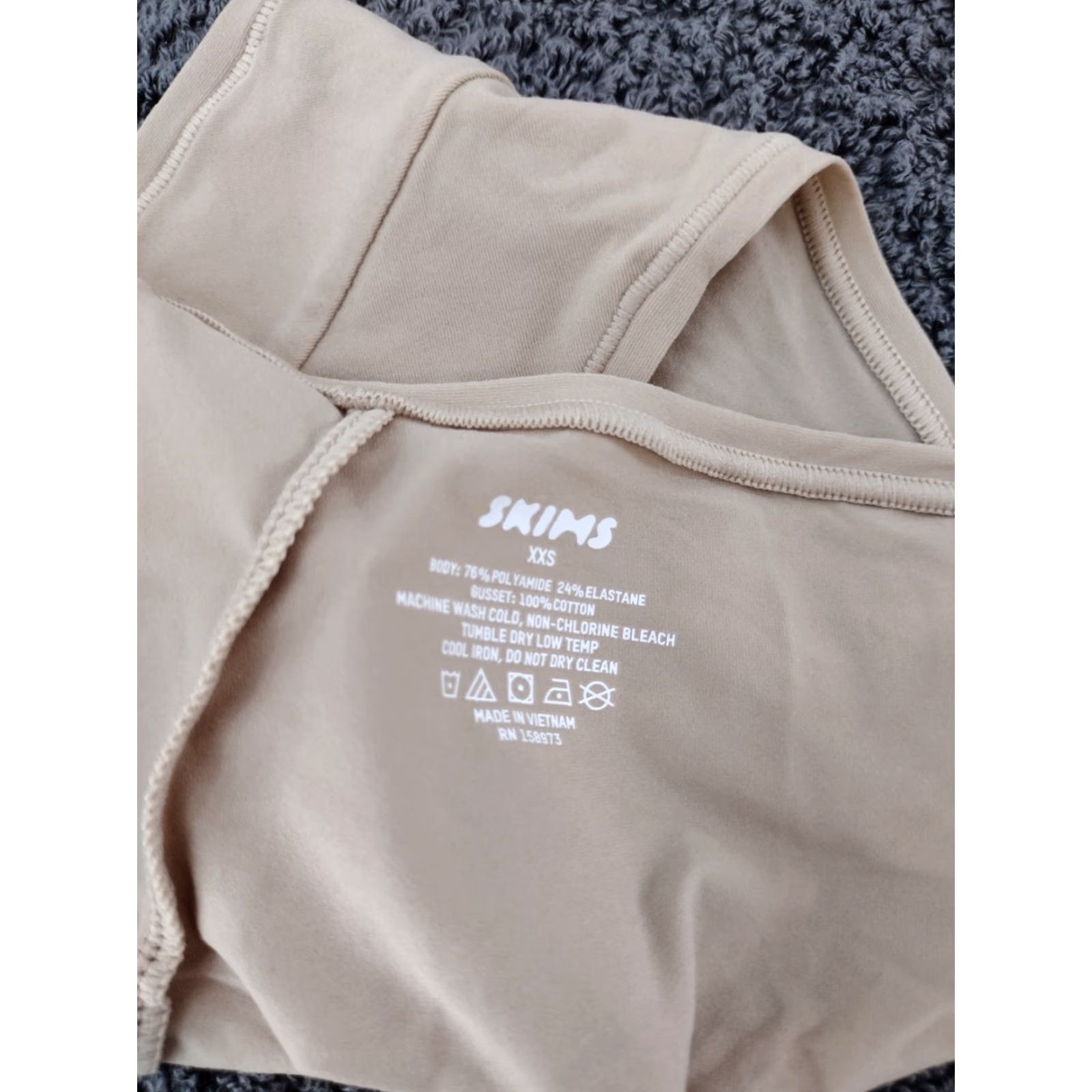 SKIMS Skims Hipster Panties 2XS Clay Vshape Solid Opaque Mid Rise Womens Boyshorts XS? Size ONE SIZE - 6 Thumbnail