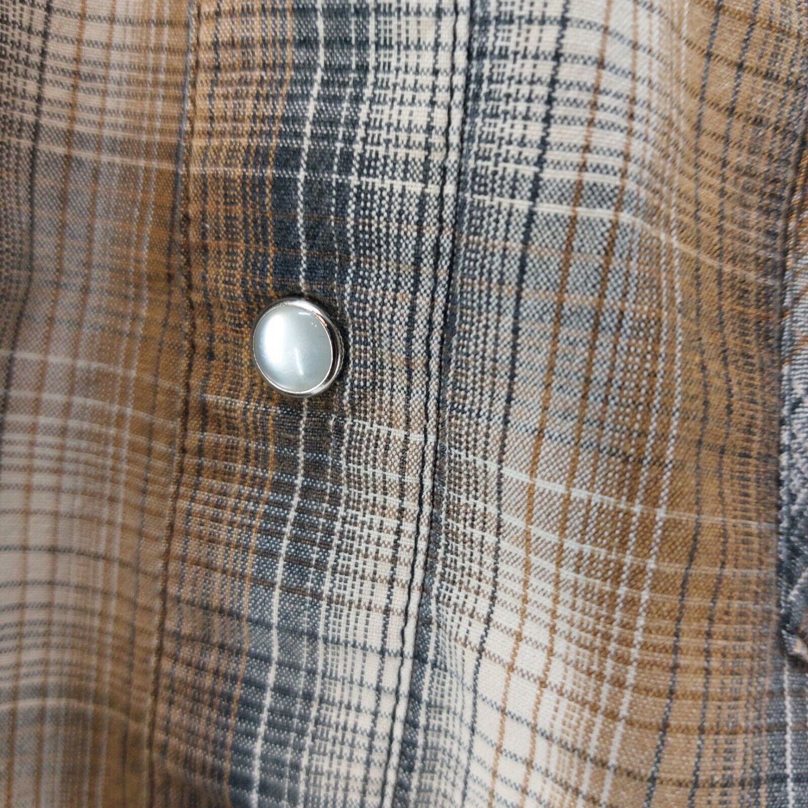 U.S. Expedition US Expedition 100% Cotton Mens Pearl Snap Shirt S Plaid Size US S / EU 44-46 / 1 - 10 Thumbnail