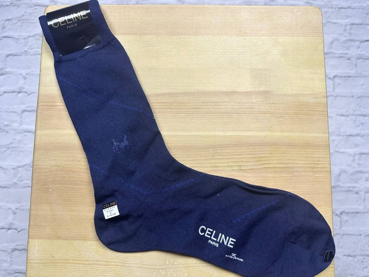 Celine Celine Paris Rare New Japanesse Socks 25 Size ONE SIZE - 1 Thumbnail