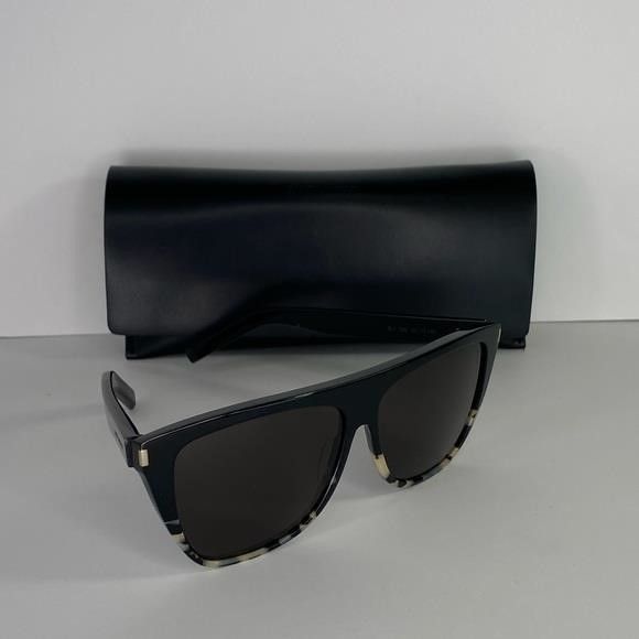 Yves Saint Laurent New - YVES SAINT LAURENT SL1-026-59 59MM Oversized Square Su Size ONE SIZE - 6 Thumbnail