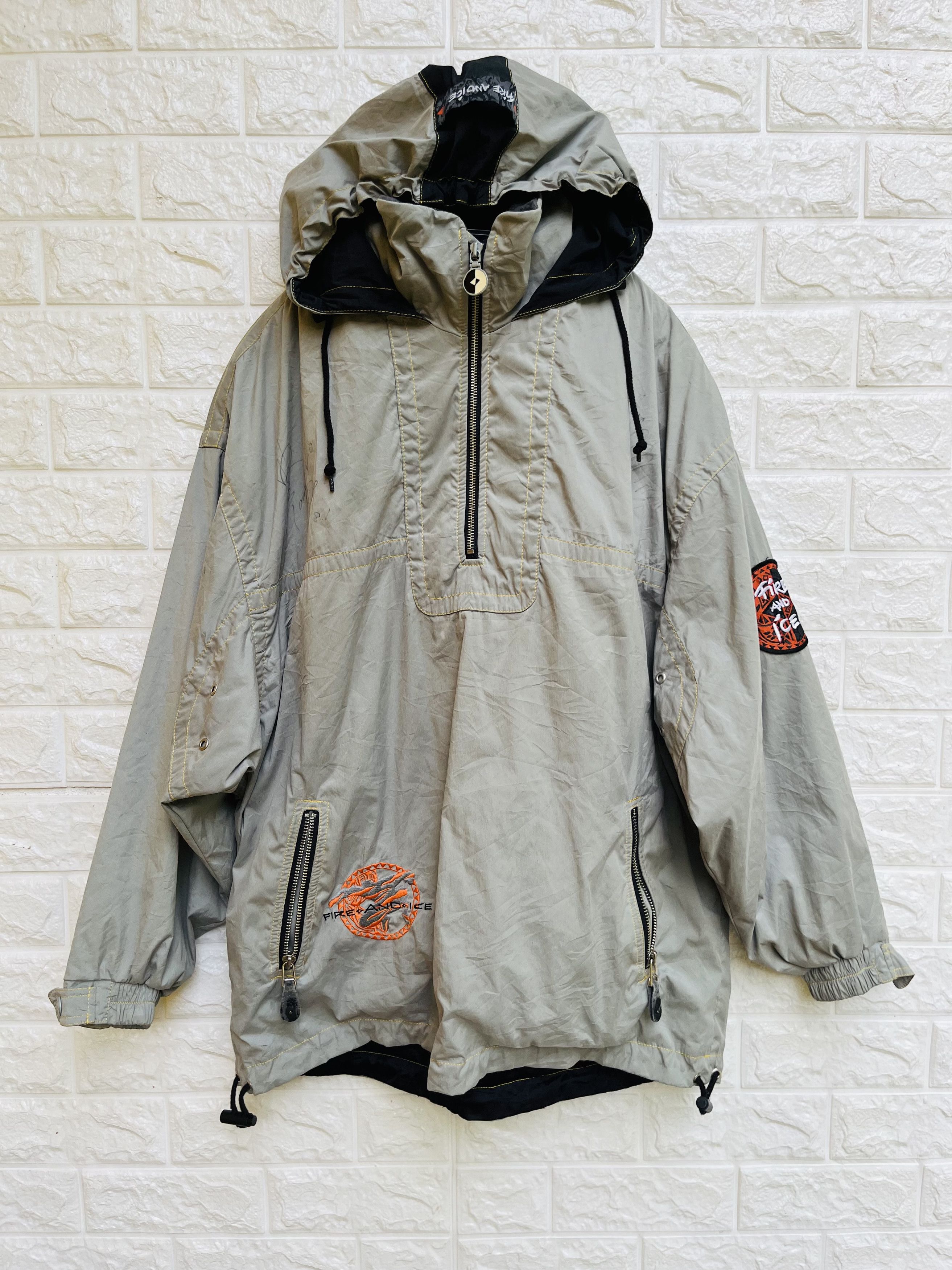 Japanese Brand × Vintage Vintage Fire & Ice with sign Designer Fashion Style Size US XL / EU 56 / 4 - 1 Thumbnail