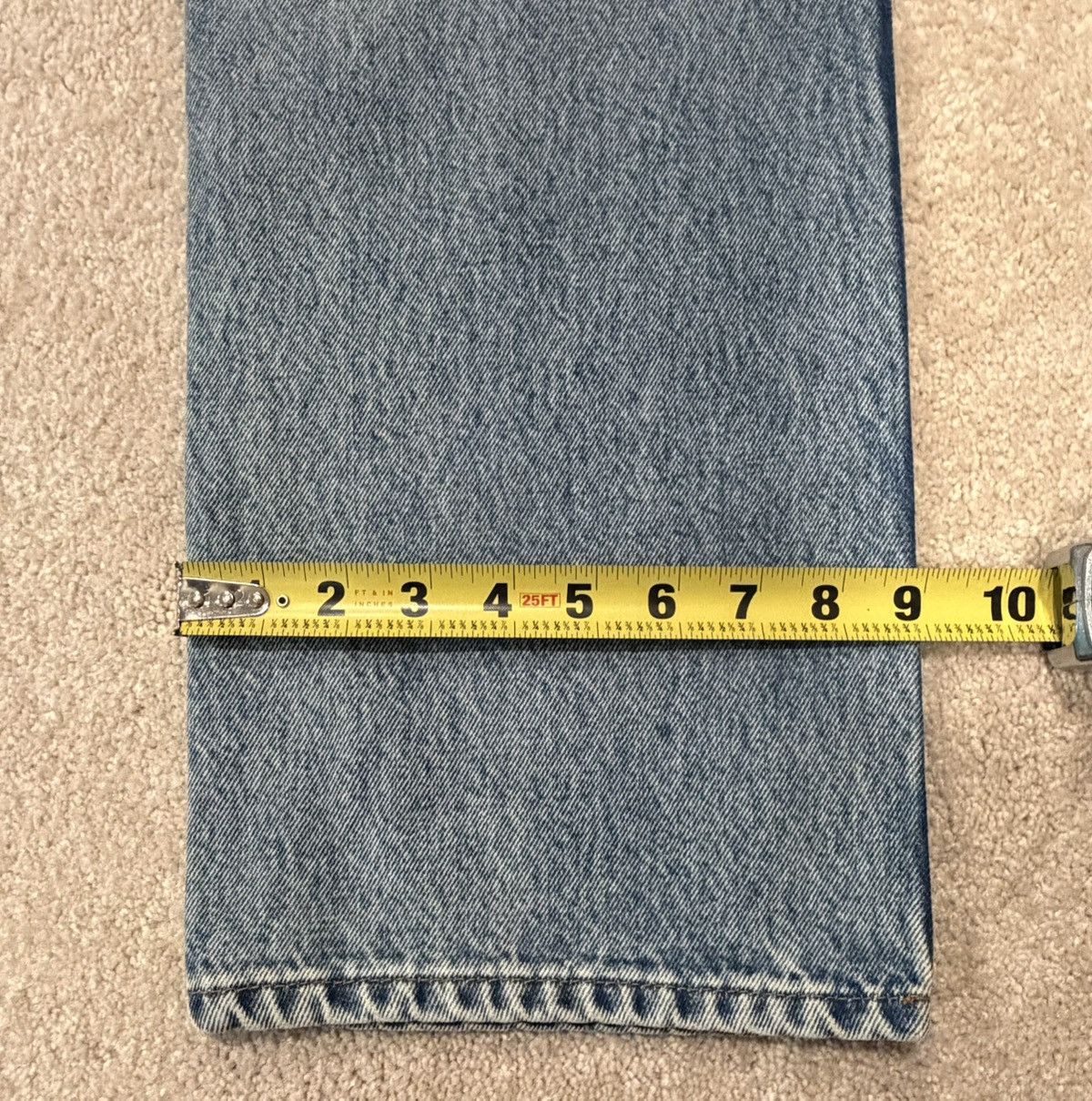 RE/DONE Re/Done 90s High Rise Loose Jeans in Ojai Indigo Rigid NWT Size 29" - 12 Thumbnail