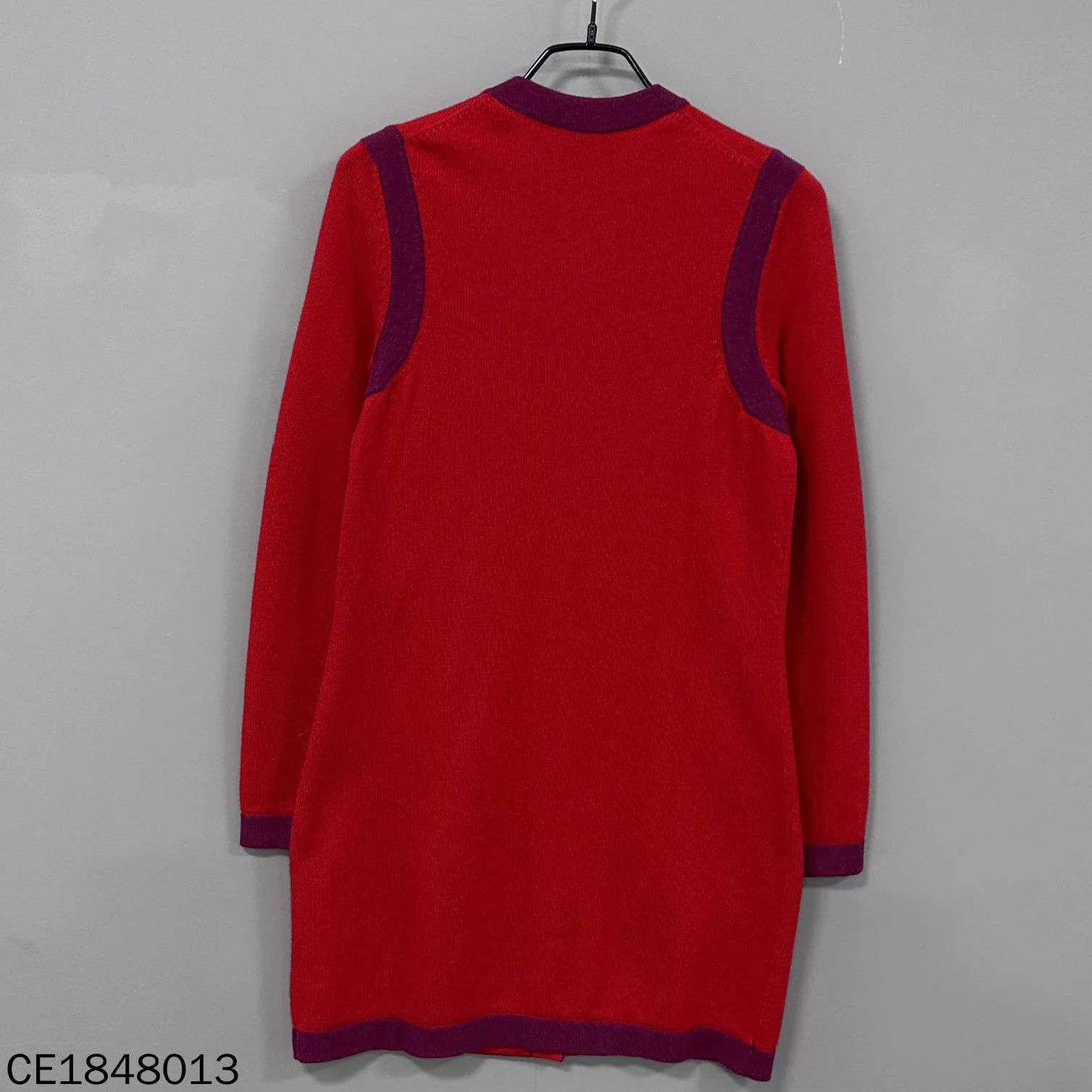 Chanel Chanel 24B Crystal-Button Mid-Length Cashmere Coat 36 Size XS / US 0-2 / IT 36-38 - 3 Thumbnail