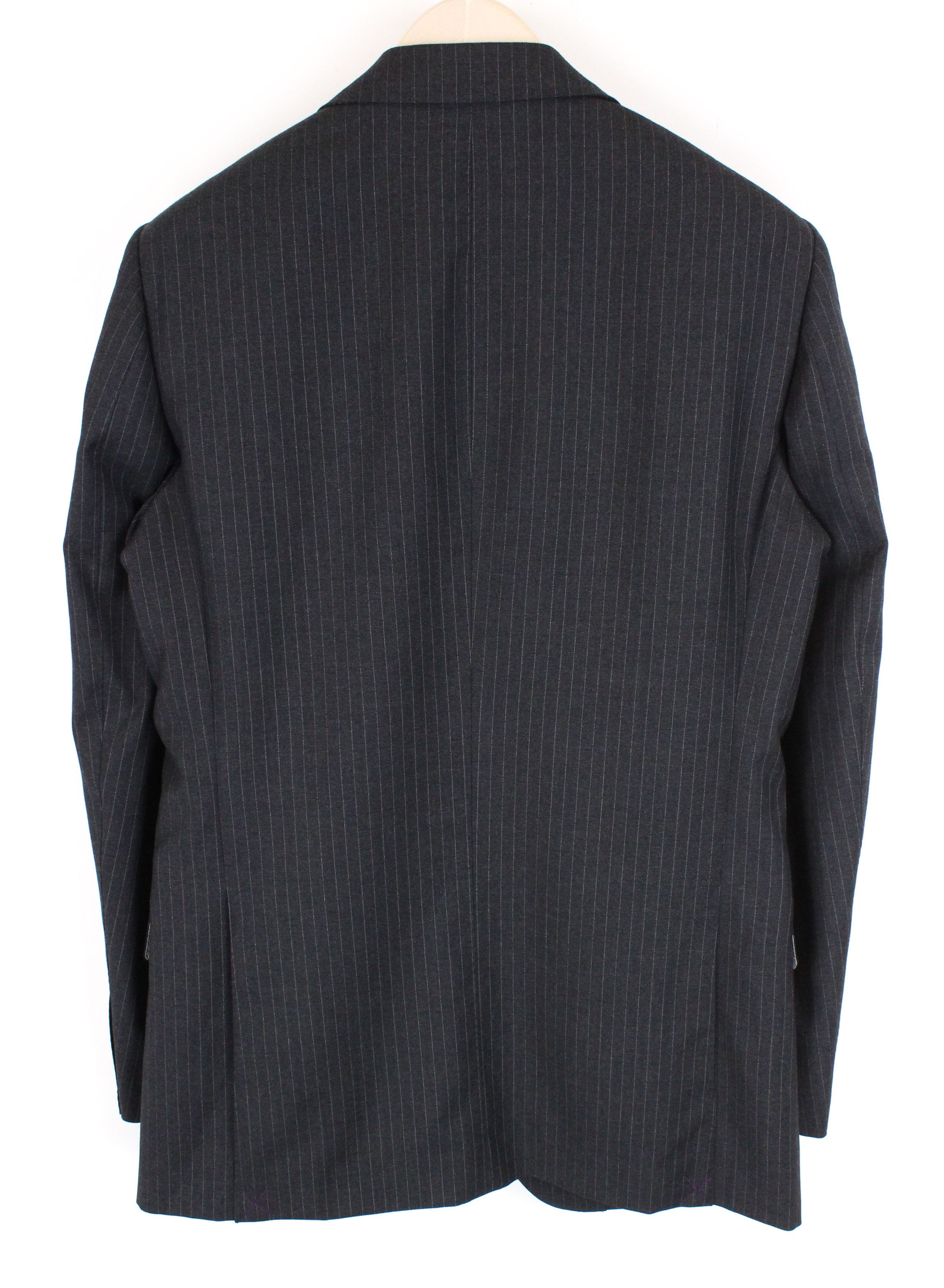 Suitsupply LAZIO UK40L Striped Wool Slim Waistcoat Suit 55158 Size 40L - 5 Thumbnail