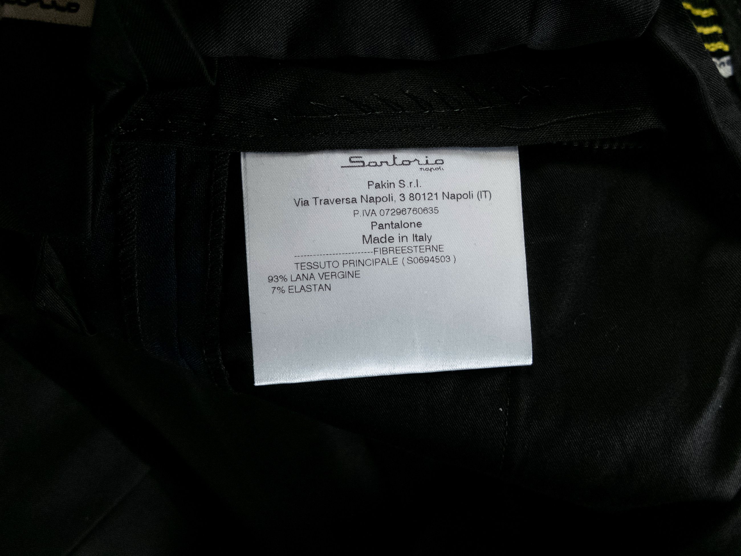 SARTORIO SARTORIO navy blue pleated wool dress pants Size 32 Size US 32 / EU 48 - 8 Thumbnail
