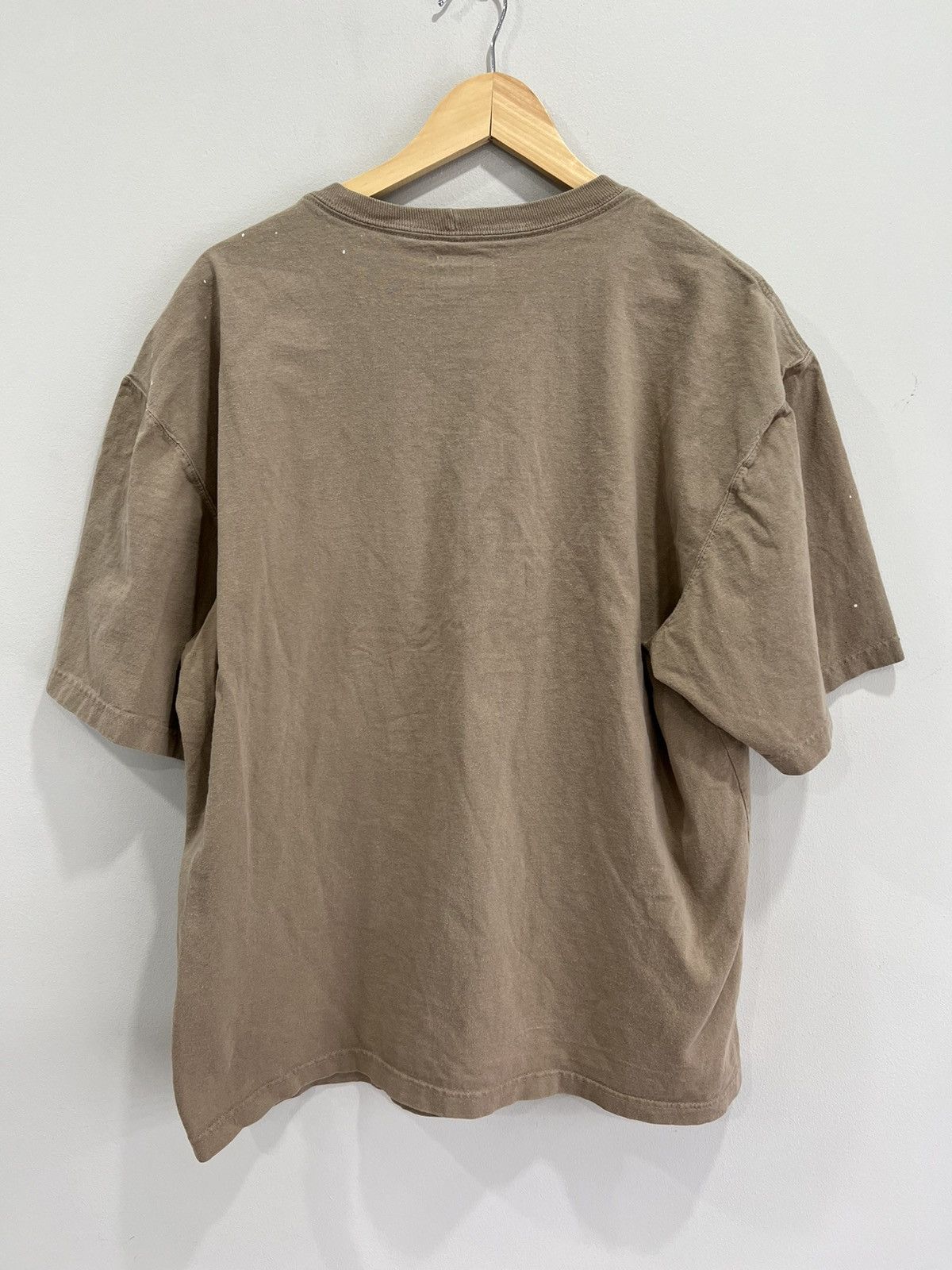 Carhartt Vtg Carhartt Tee Shirt Pocket Blank bleach paint splatter Size US L / EU 52-54 / 3 - 2 Thumbnail