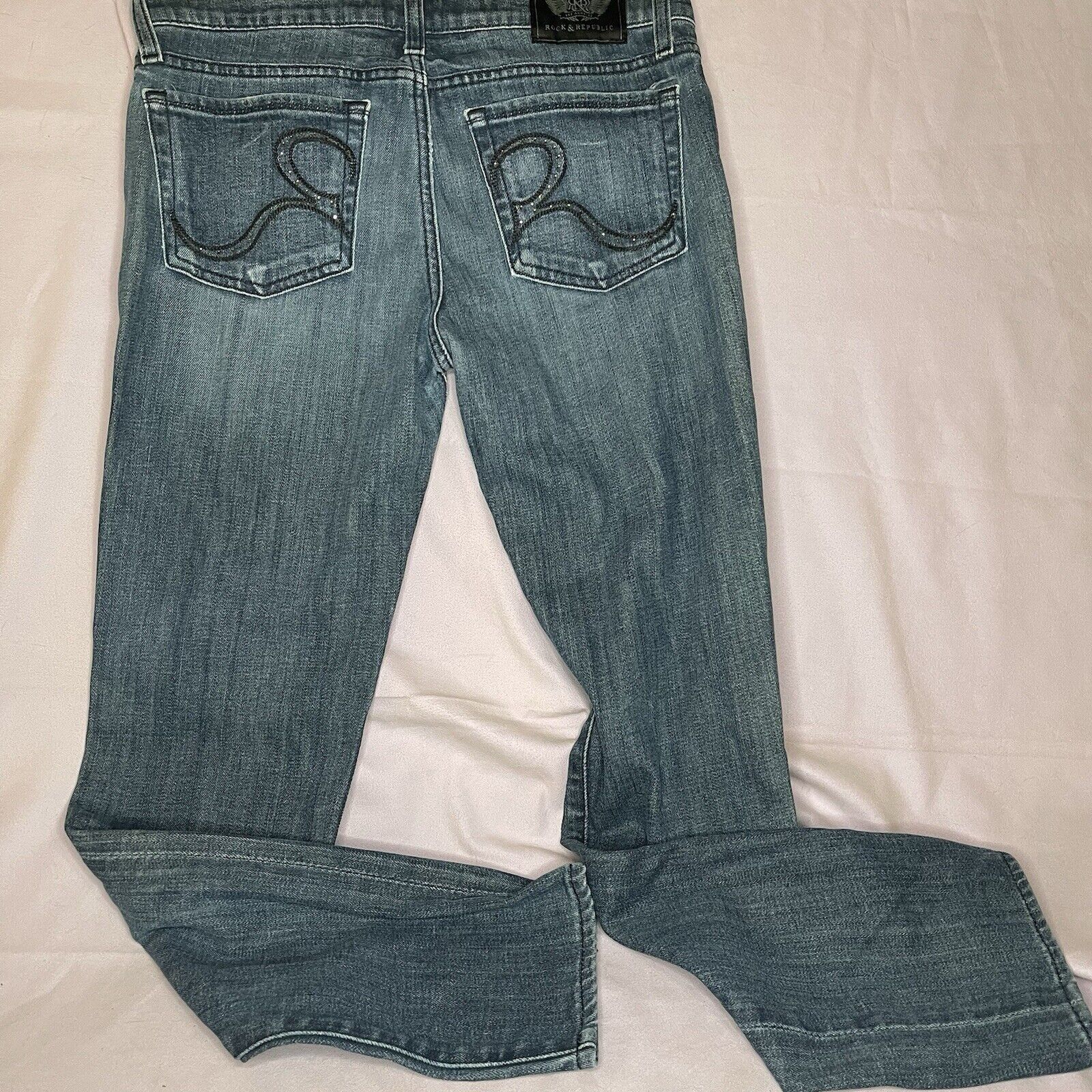 Rock & Republic Rock & Republic Women's Flare Denim Jeans Size 28 Size 28" / US 6 / IT 42 - 5 Thumbnail