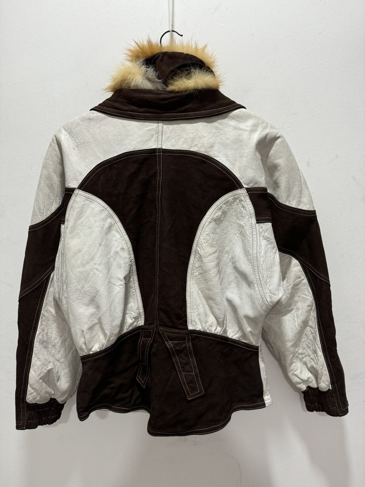 Japanese Brand × Vintage JAPANESE RARE DESIGN LEATHER JACKET Size US S / EU 44-46 / 1 - 13 Thumbnail