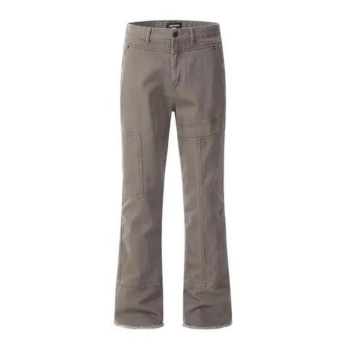VIBE American patchwork high street washed raw edge cargo jeans Size US 32 / EU 48 - 1 Thumbnail