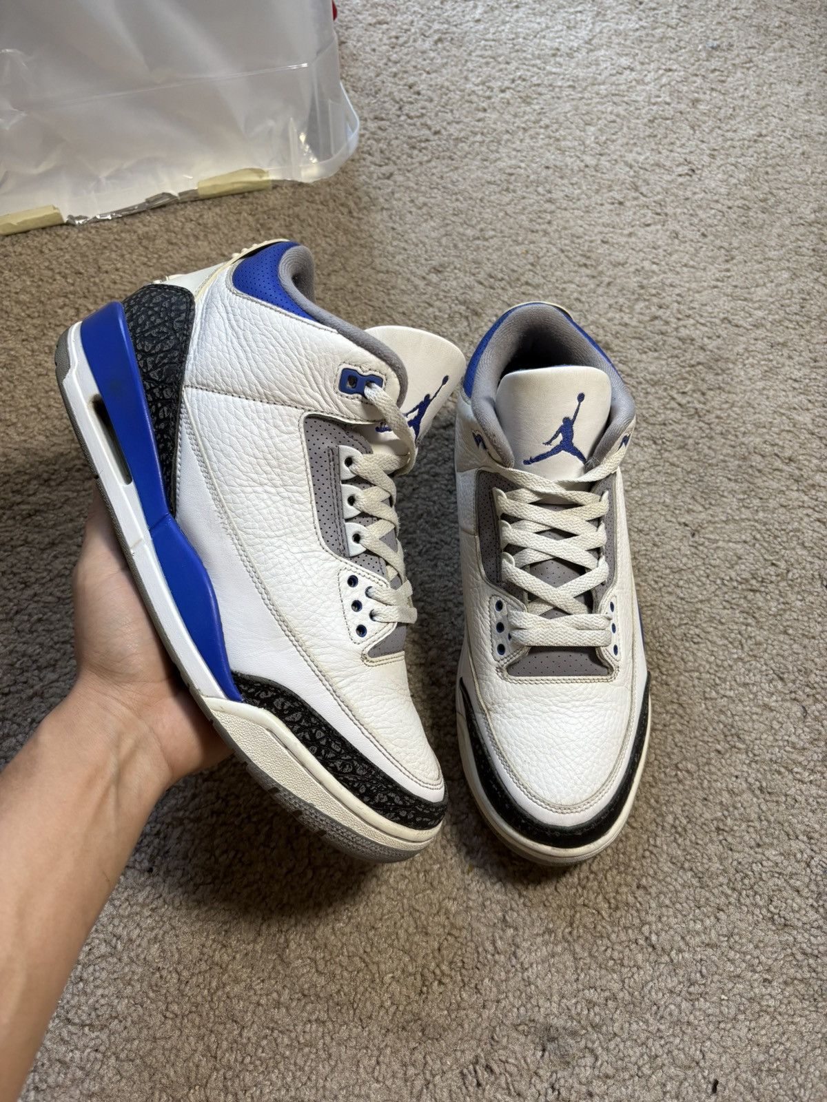 Jordan Brand Jordan 3 racer blue size 11.5 Size US 11.5 / EU 44-45 - 1 Thumbnail