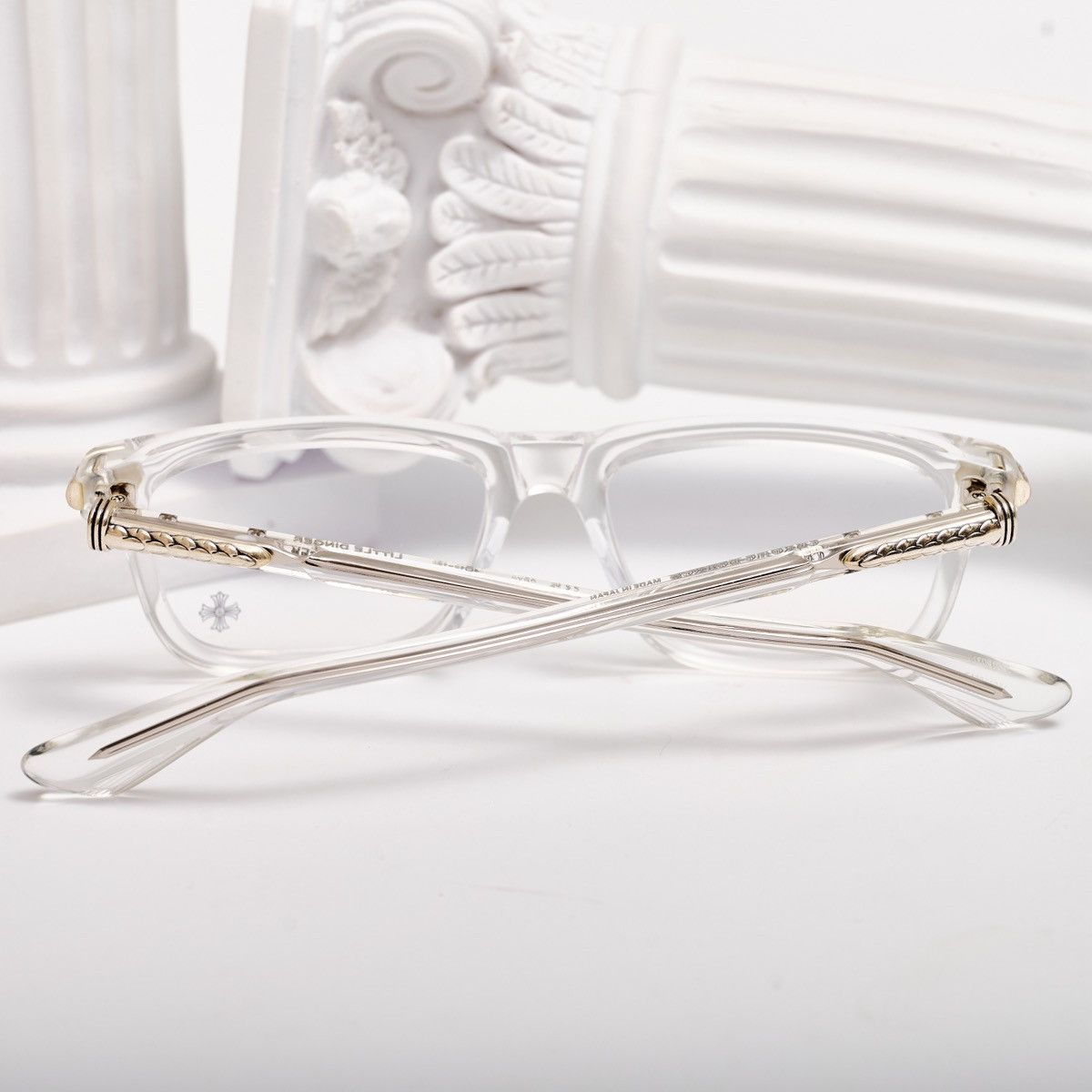 Chrome Hearts CHROME HEARTS LITTLE DINGER CRYSTAL GLASSES Size ONE SIZE - 7 Thumbnail