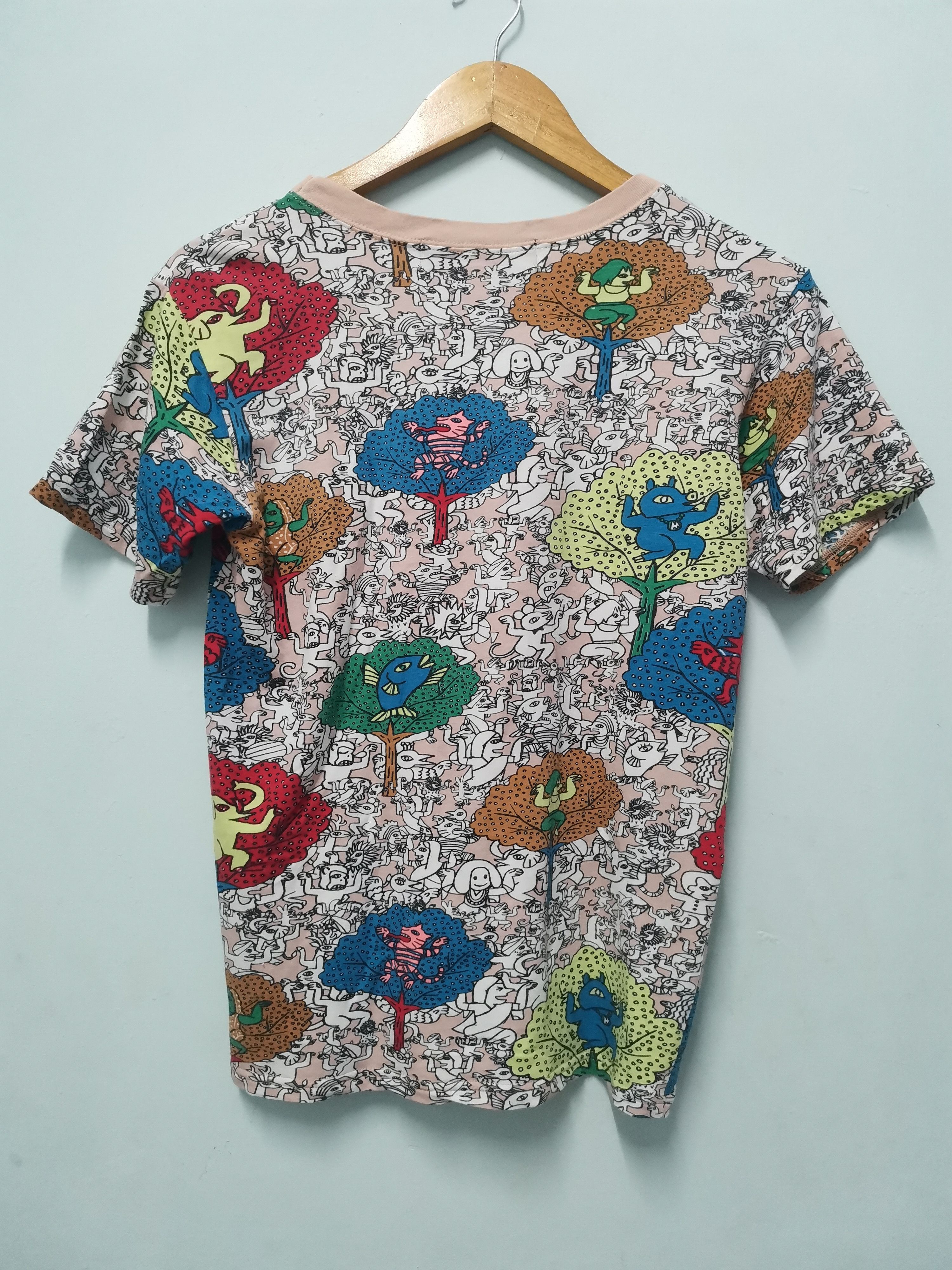 Issey Miyake Mercibeaucoup Issey Miyake Japan Designer Tee All Over Print Size US S / EU 44-46 / 1 - 3 Thumbnail