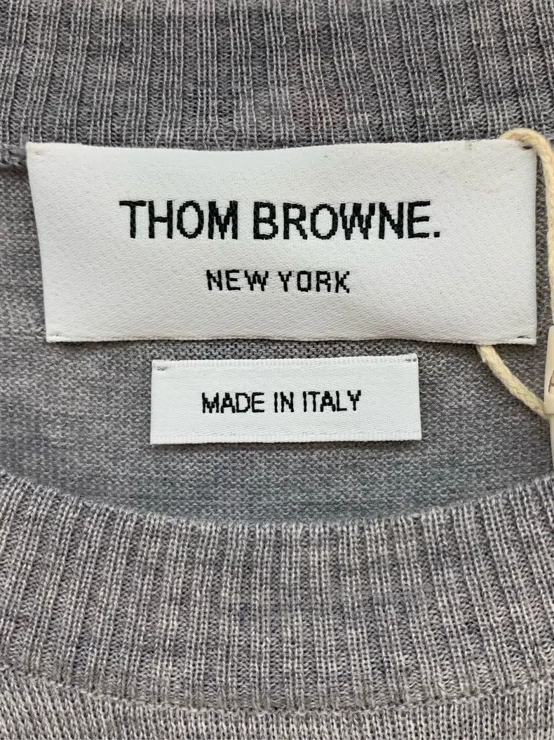 Thom Browne Thom Browne Striped round-neck sweater Size US S / EU 44-46 / 1 - 3 Thumbnail
