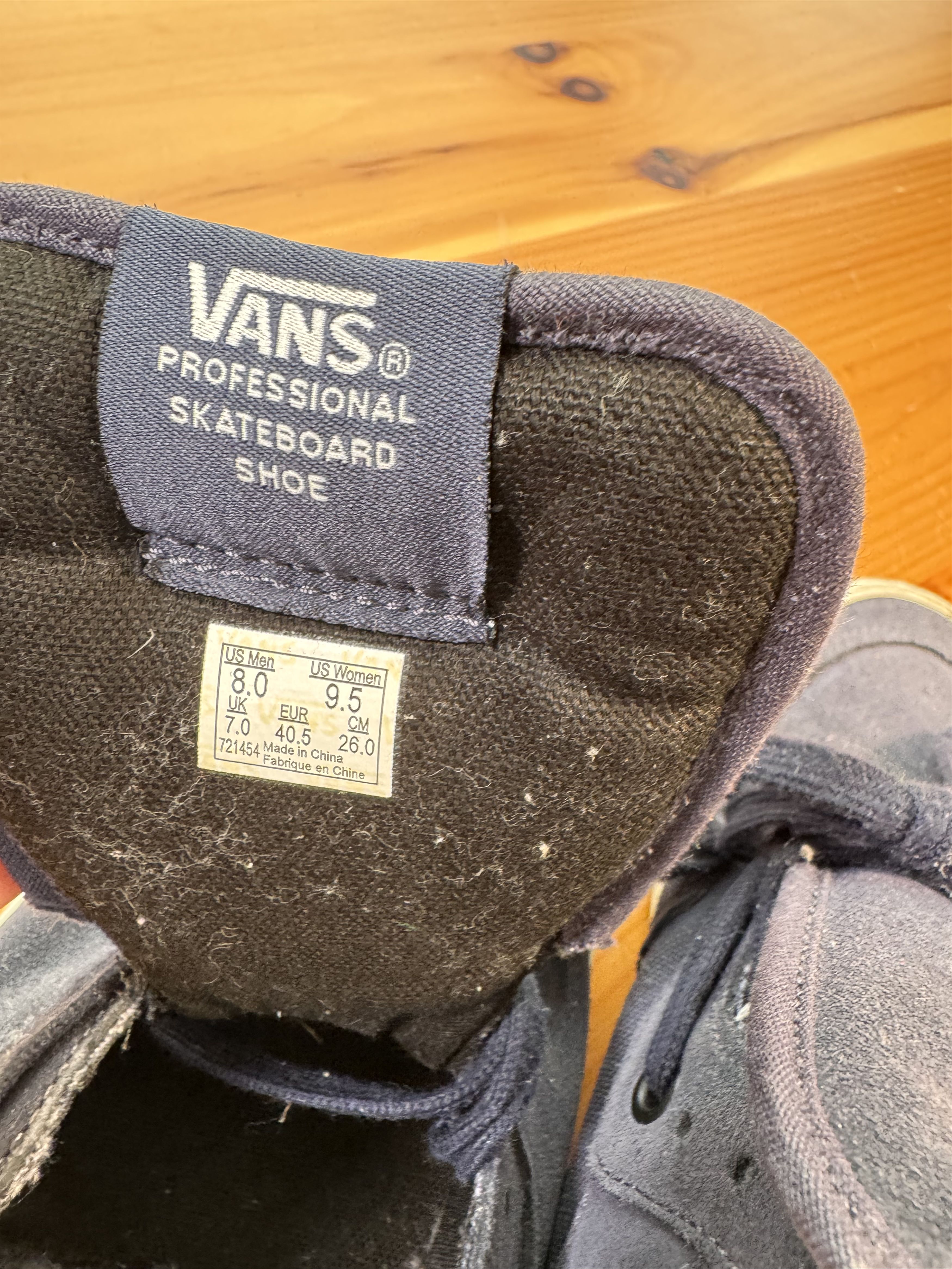 Vans Vans Half Cab Navy Blue Size US 8 / EU 41 - 6 Thumbnail