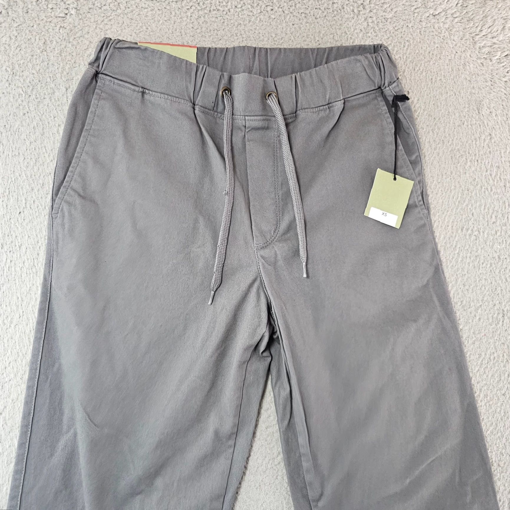 Vintage VINTAGE Goodfellow Jogger Pants Mens XS Grey Twill Cotton Stretch Drawstring Size US 28 / EU 44 - 2 Thumbnail