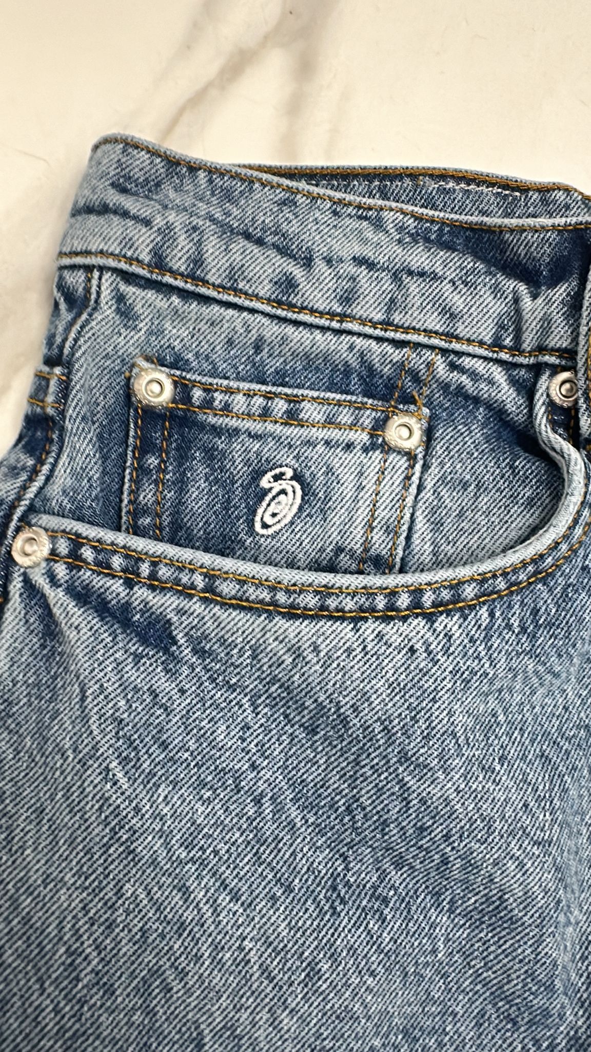 Stussy Stussy Classic Jean Denim Washed Blue Size 28 Size US 28 / EU 44 - 5 Thumbnail