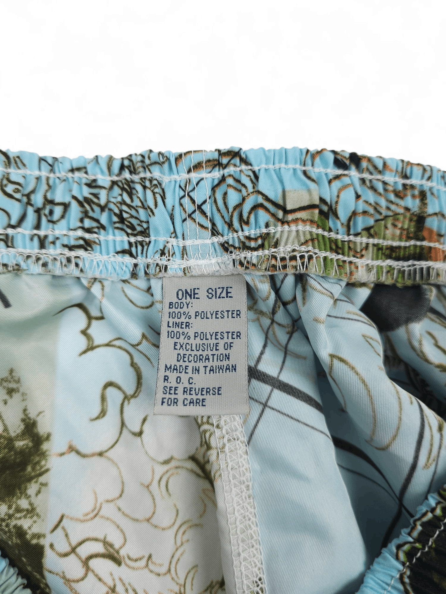 Other 💎 Vintage Crazy Y2K Relaxed Baggy Blue Shorts L Dragon Size US 34 / EU 50 - 5 Thumbnail