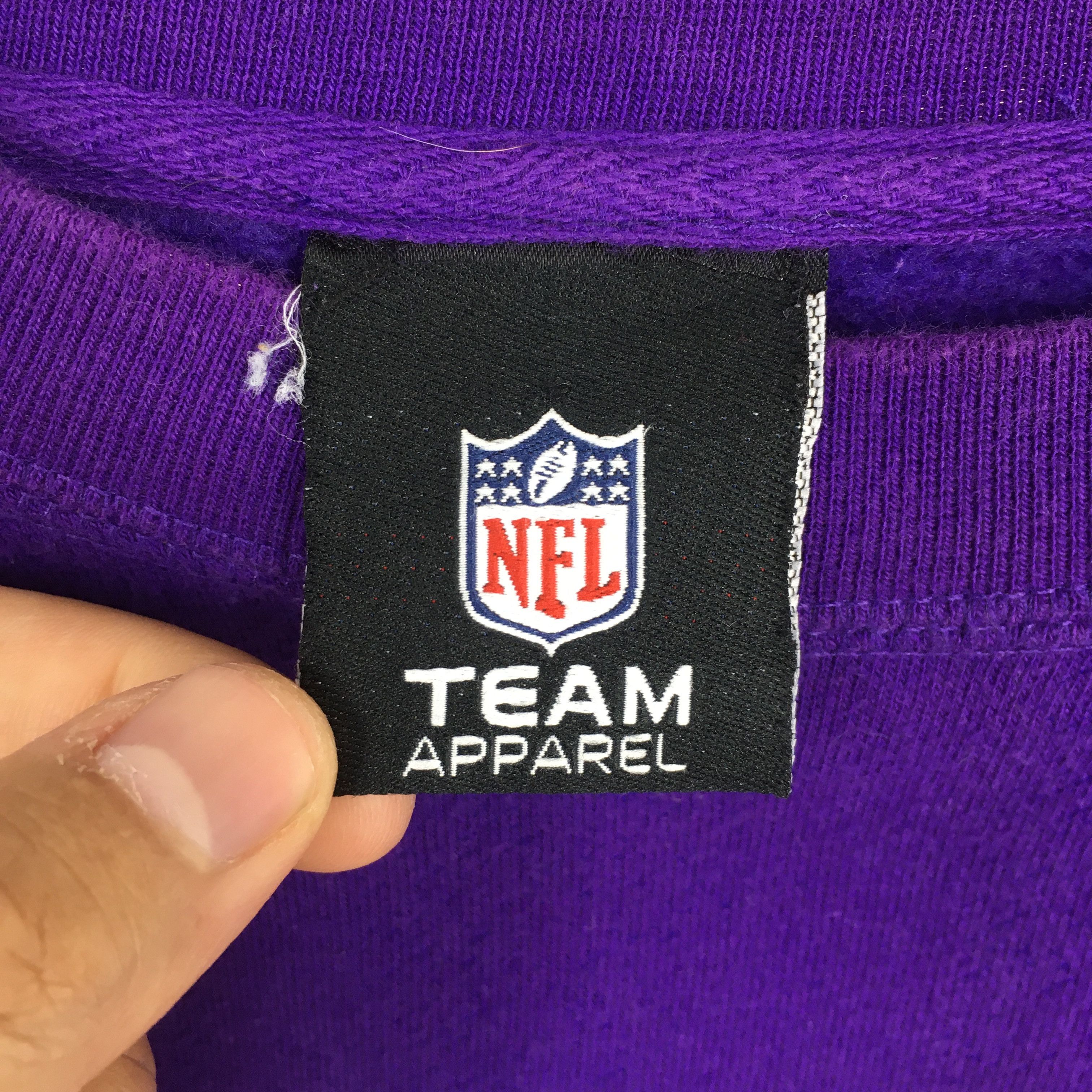 Vintage Minnesota Vikings NFL Purple Sweatshirt 2XLarge