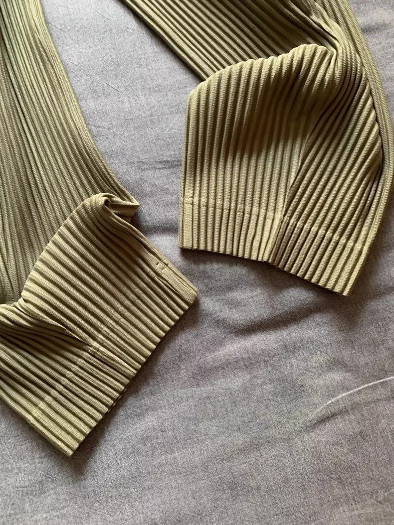 Issey Miyake Issey Miyake size os Olive Green Single Pant 2504-Nextarro Size US 30 / EU 46 - 3 Thumbnail