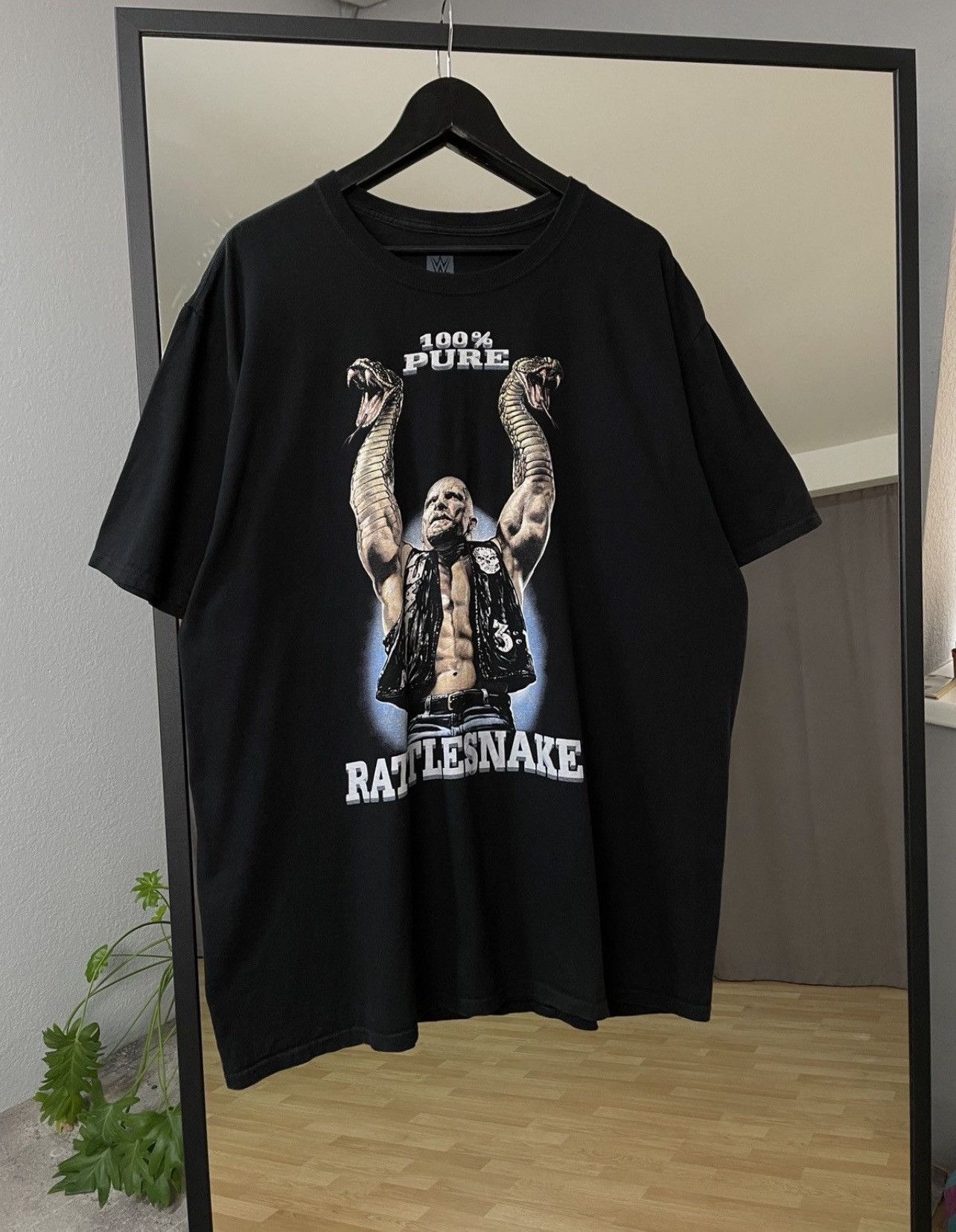 WWE Vintage Stone Cold Steve Austin Rattlesnake Tee WWF WWO Size US XXL / EU 58 / 5 - 1 Thumbnail